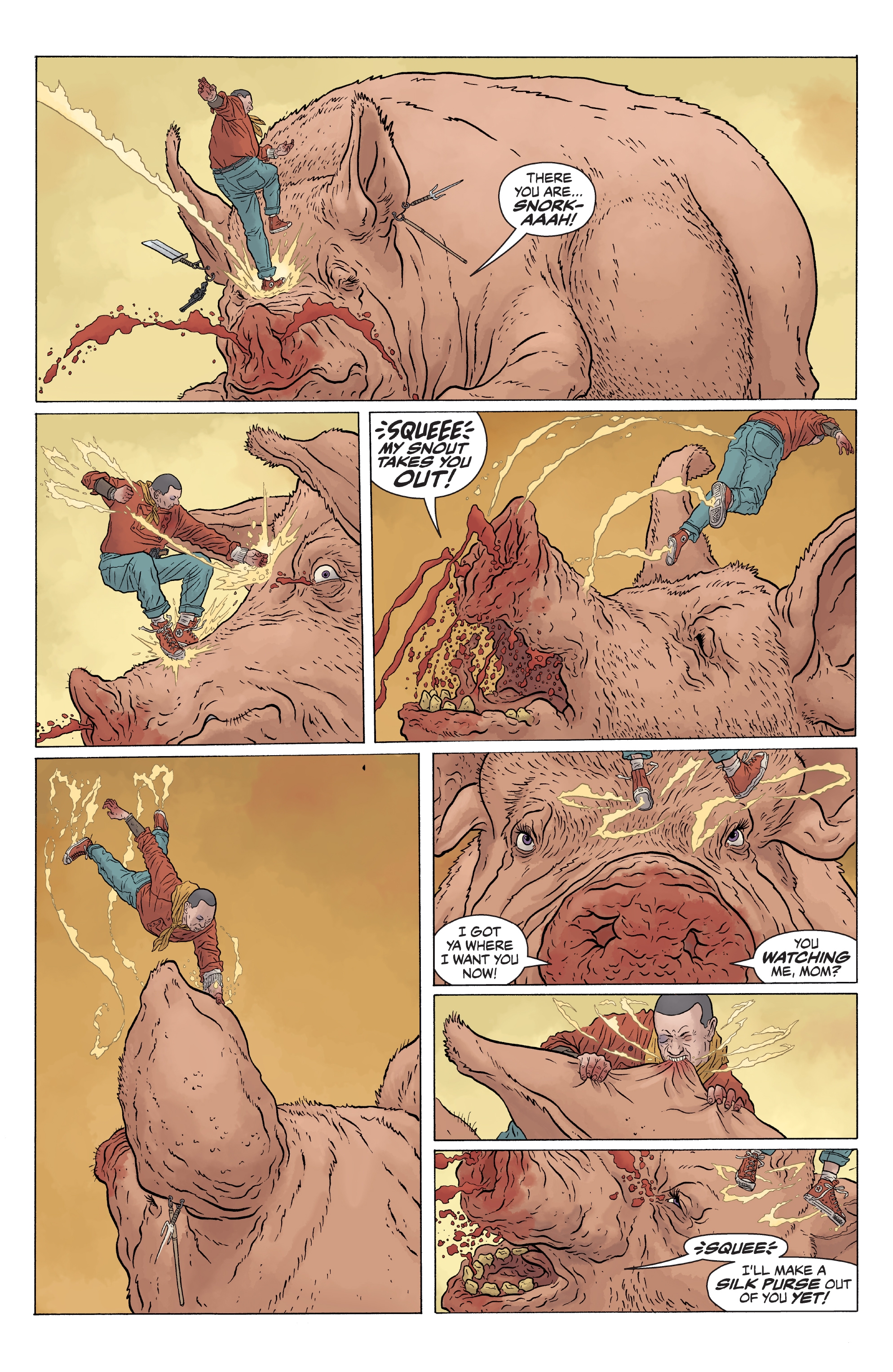 The Shaolin Cowboy: Who'll Stop the Reign? issue 3 - Page 9