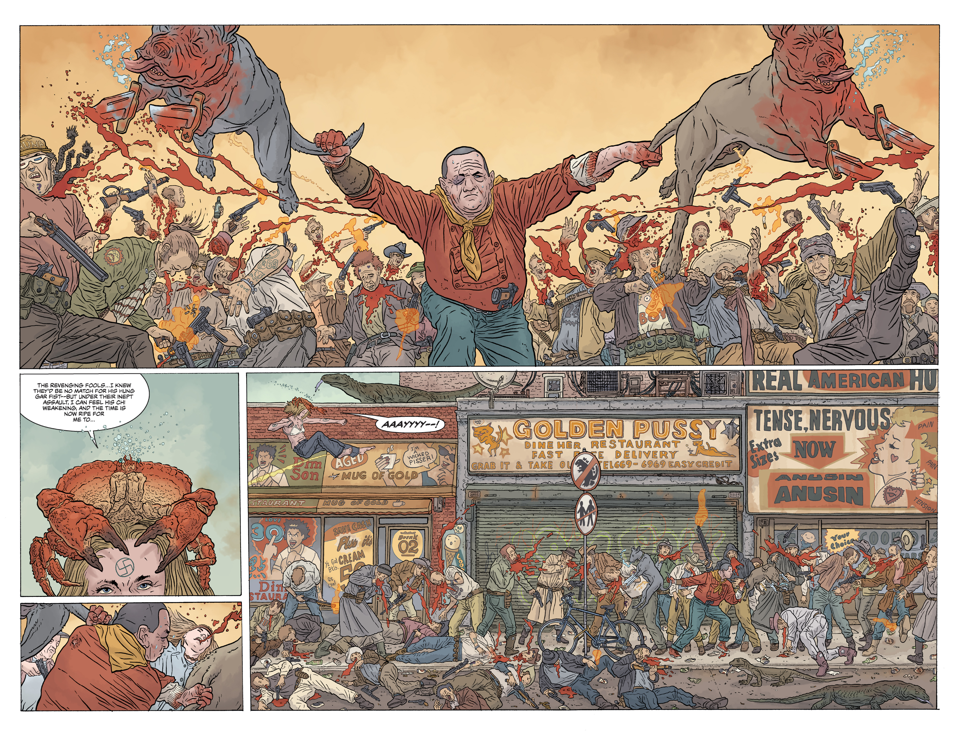 The Shaolin Cowboy: Who'll Stop the Reign? issue 4 - Page 9