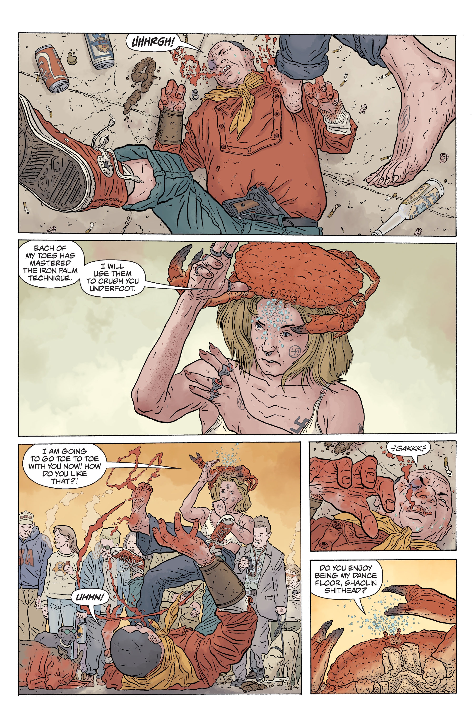 The Shaolin Cowboy: Who'll Stop the Reign? issue 4 - Page 14