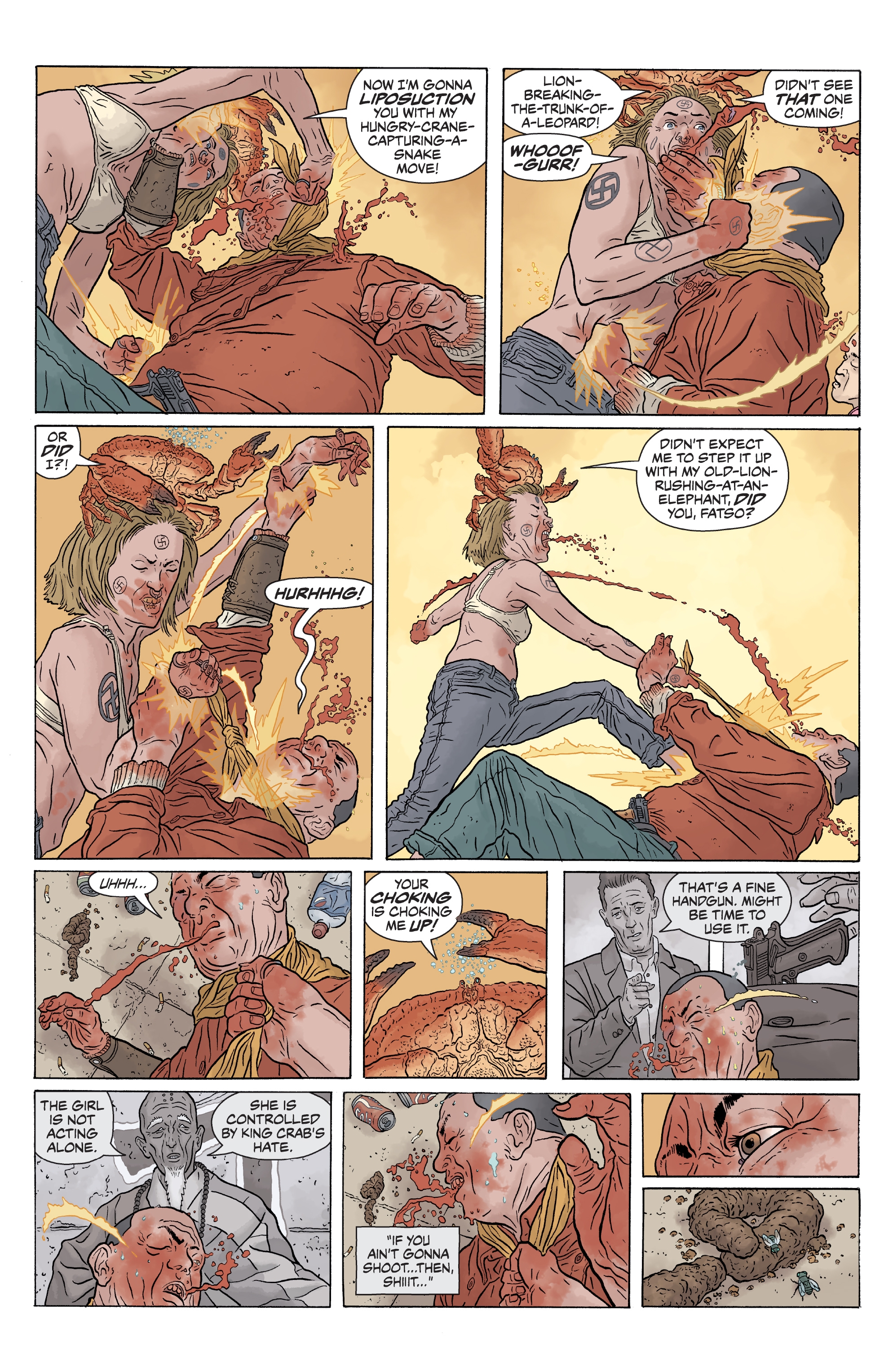 The Shaolin Cowboy: Who'll Stop the Reign? issue 4 - Page 17