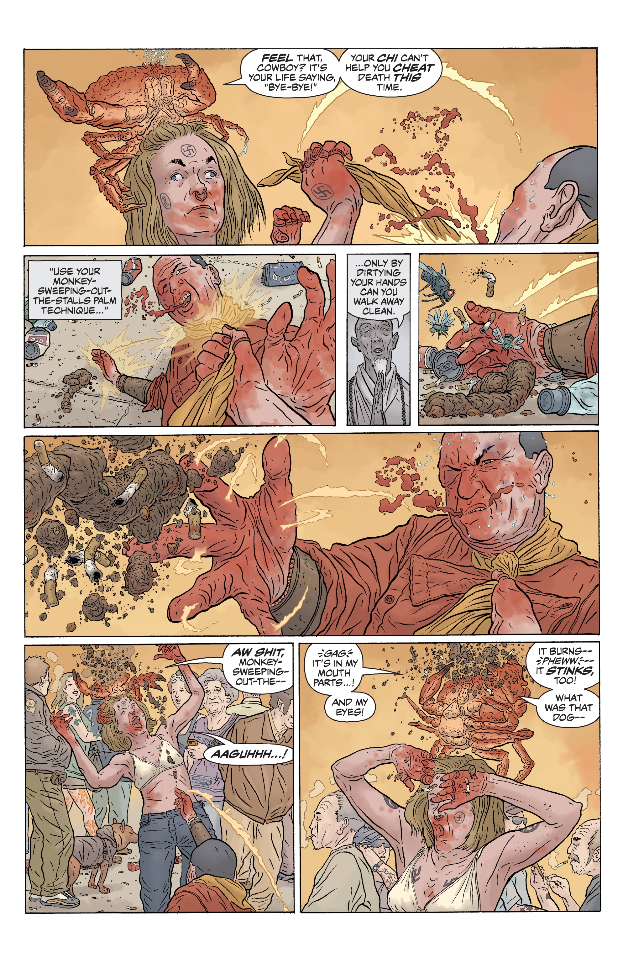 The Shaolin Cowboy: Who'll Stop the Reign? issue 4 - Page 18