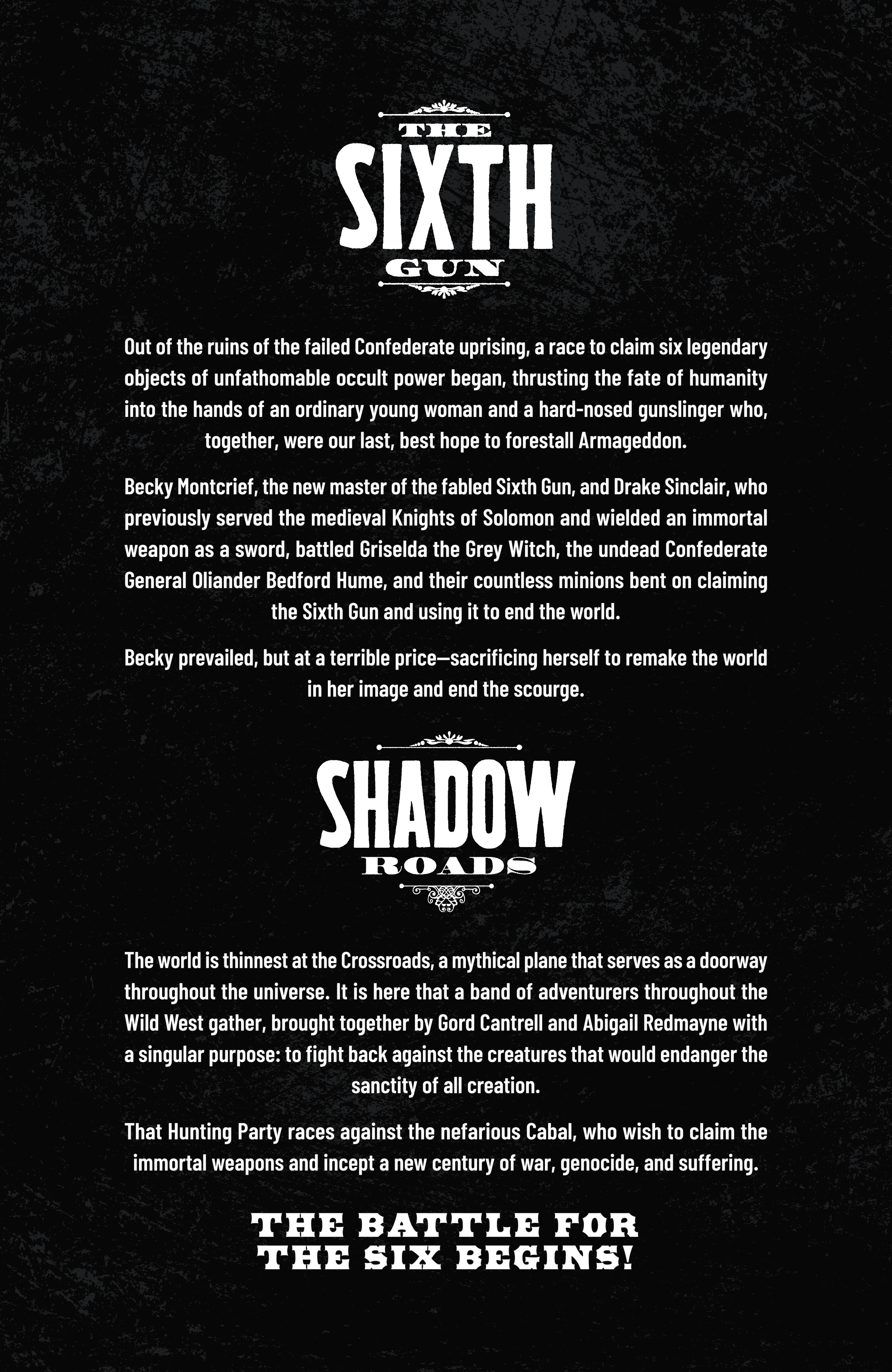 The Sixth Gun: Battle for the Six (2025-): Chapter 1 - Page 3