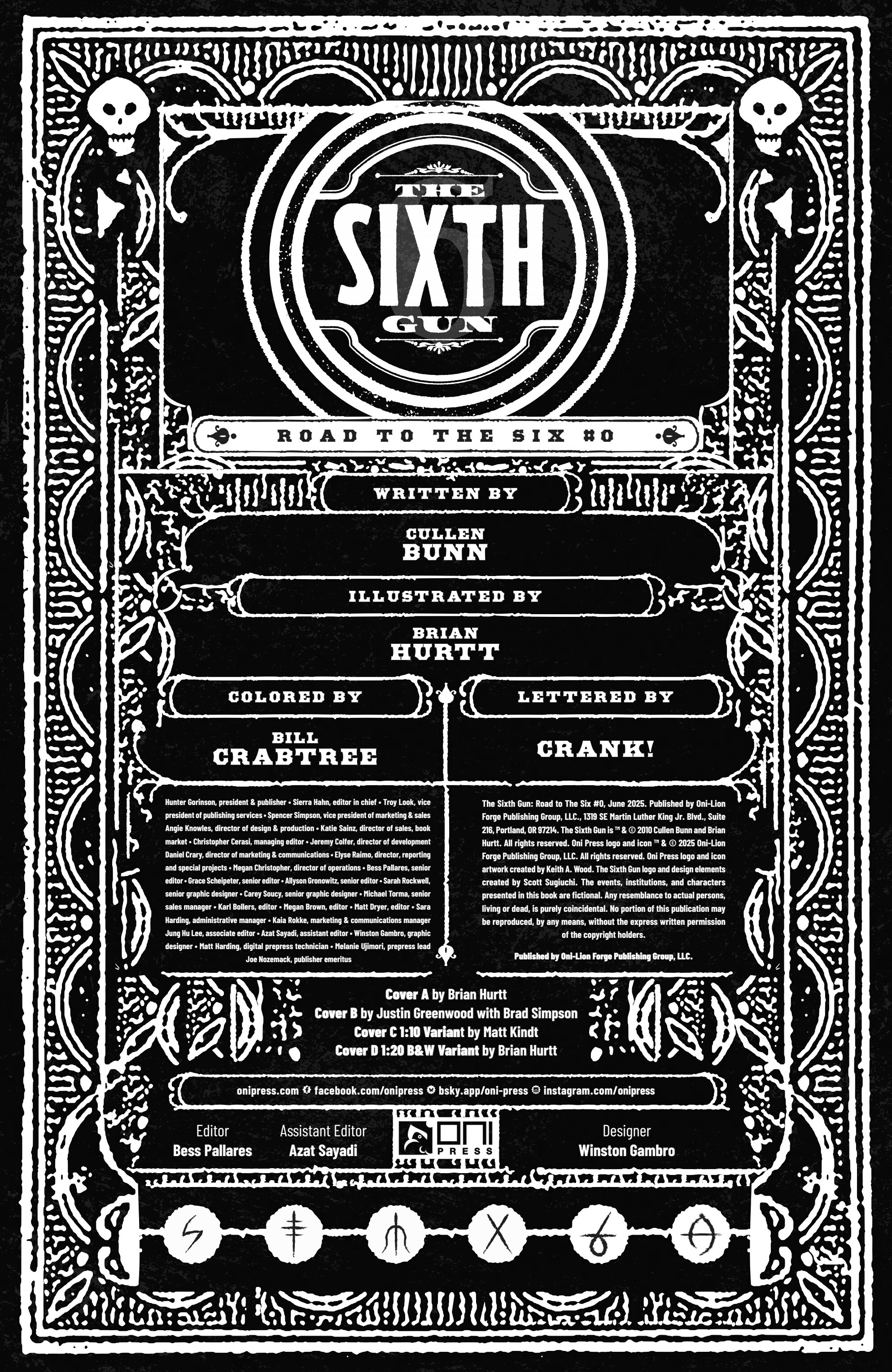 The Sixth Gun: Road to the Six (2025-): Chapter 1 - Page 2