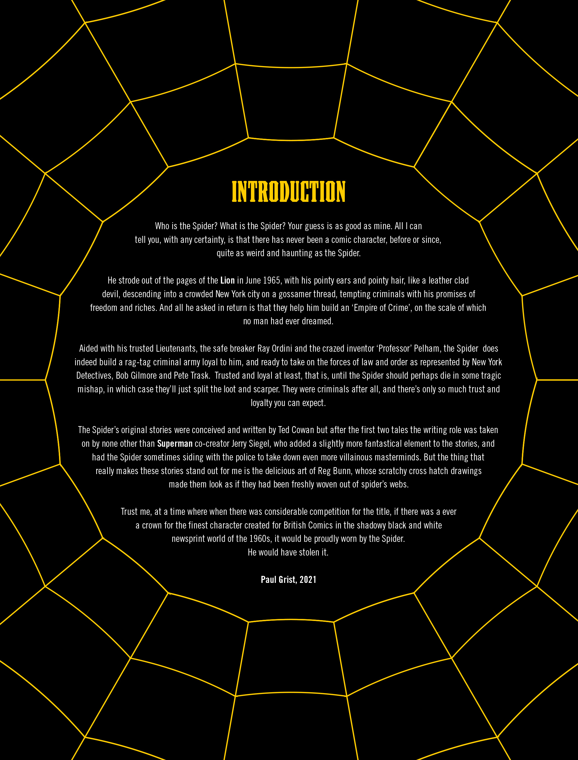 The Spider's Syndicate of Crime (2021): Chapter 1 - Page 4