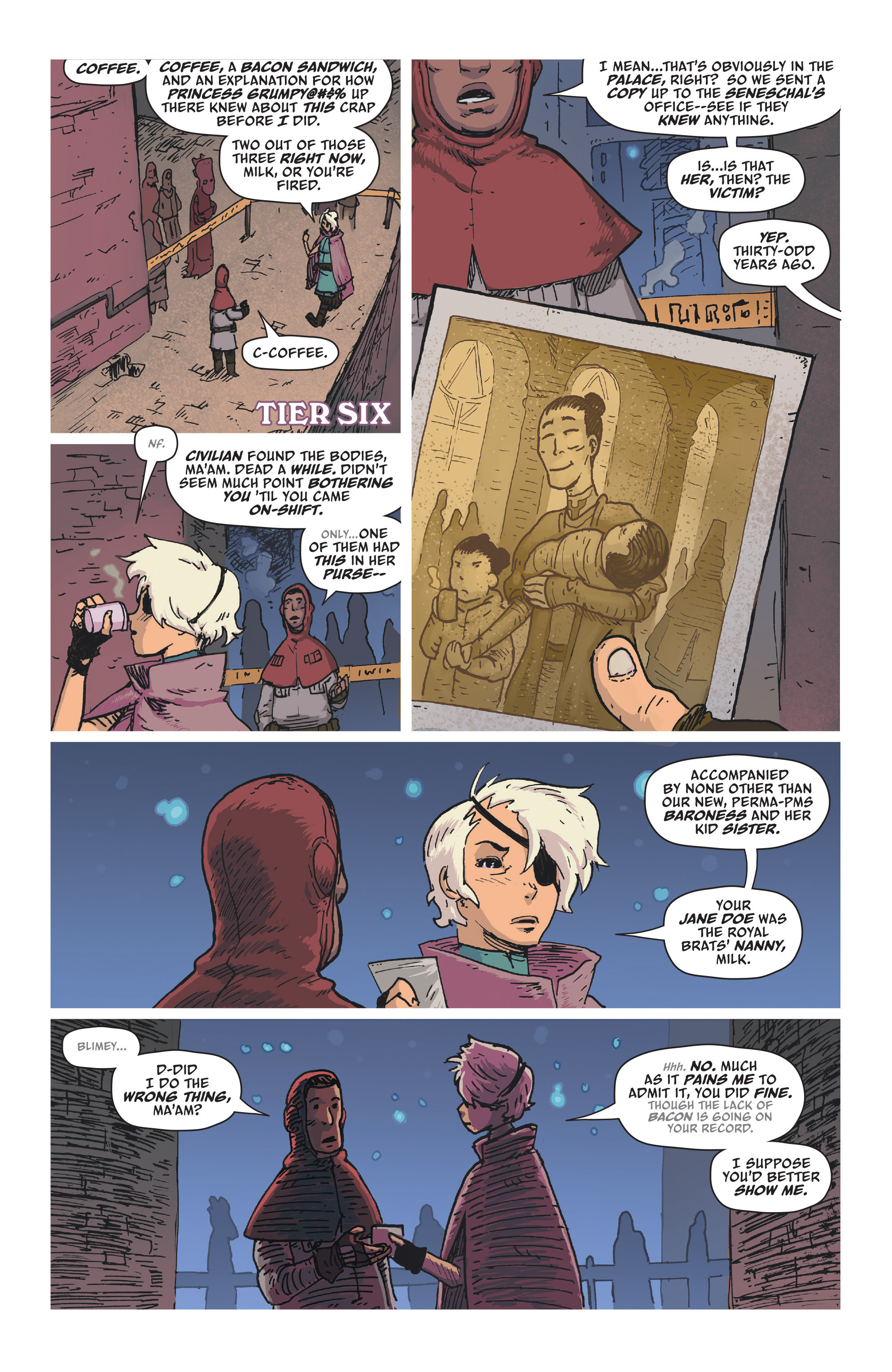 <{ $series->title }} issue 1 - Page 28