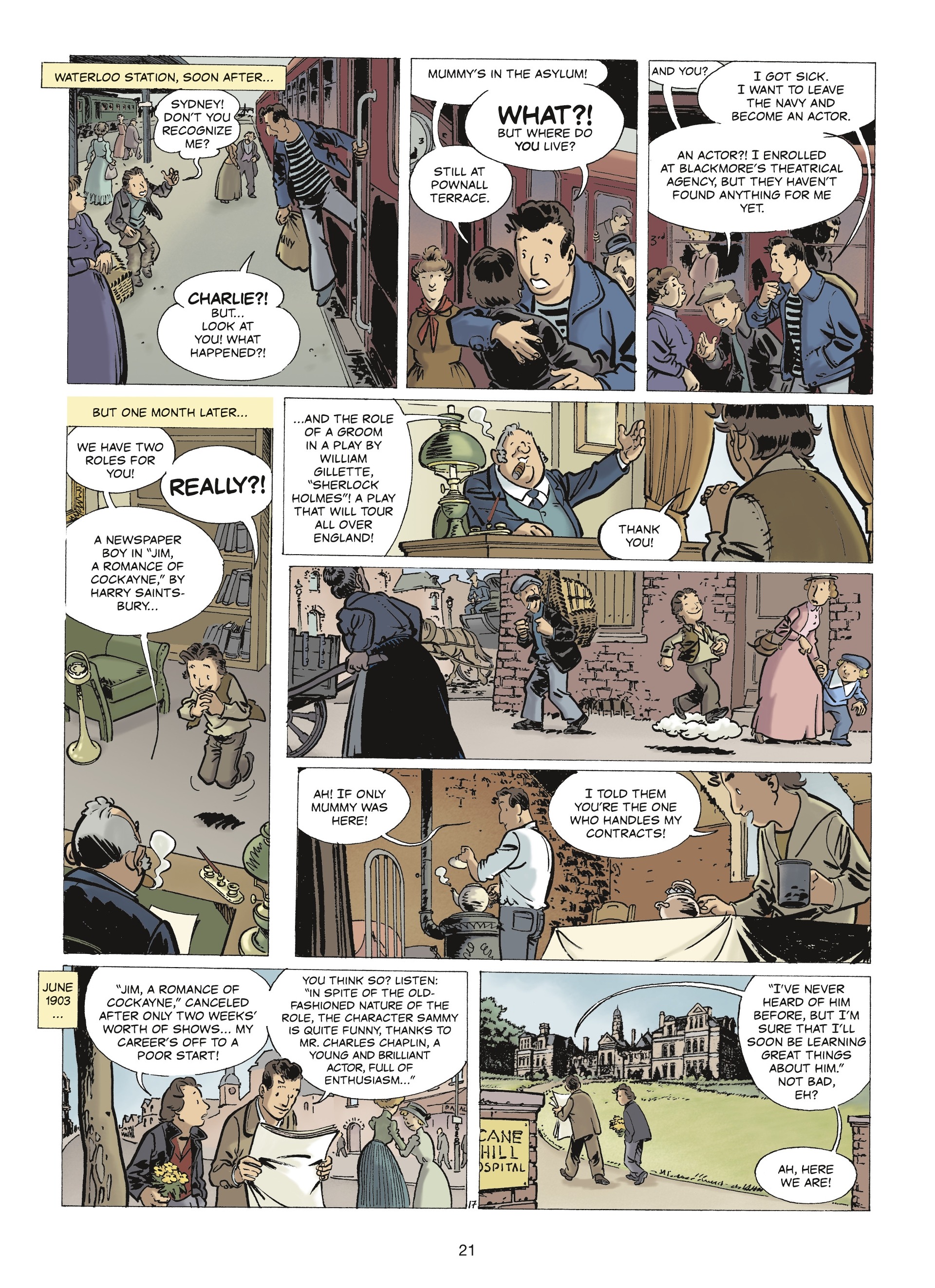 The Stars of History: Charlie Chaplin (2020) issue 1 - Page 19