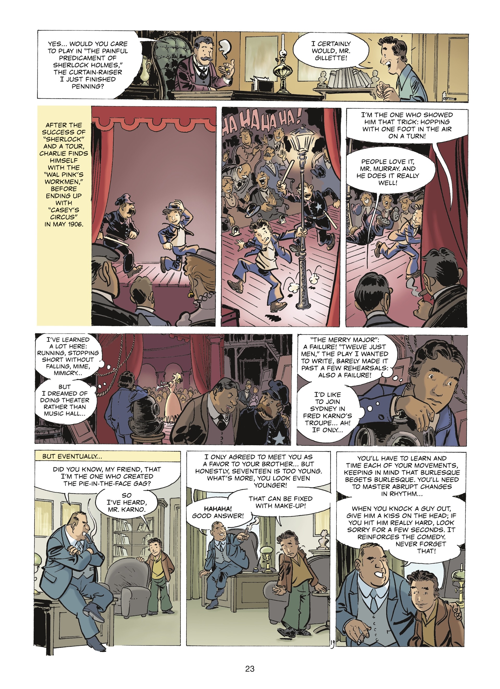 The Stars of History: Charlie Chaplin (2020) issue 1 - Page 21