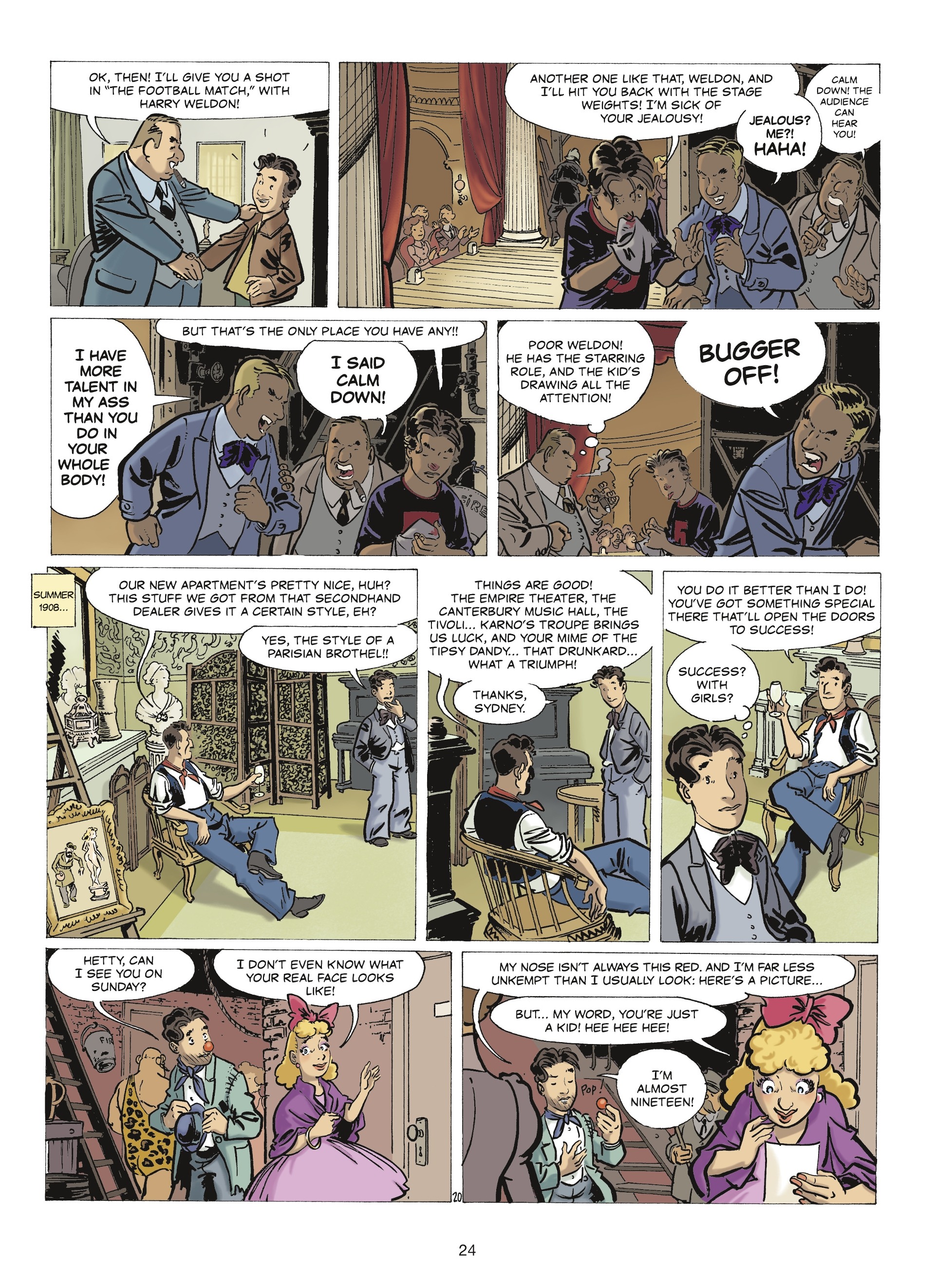 The Stars of History: Charlie Chaplin (2020) issue 1 - Page 22