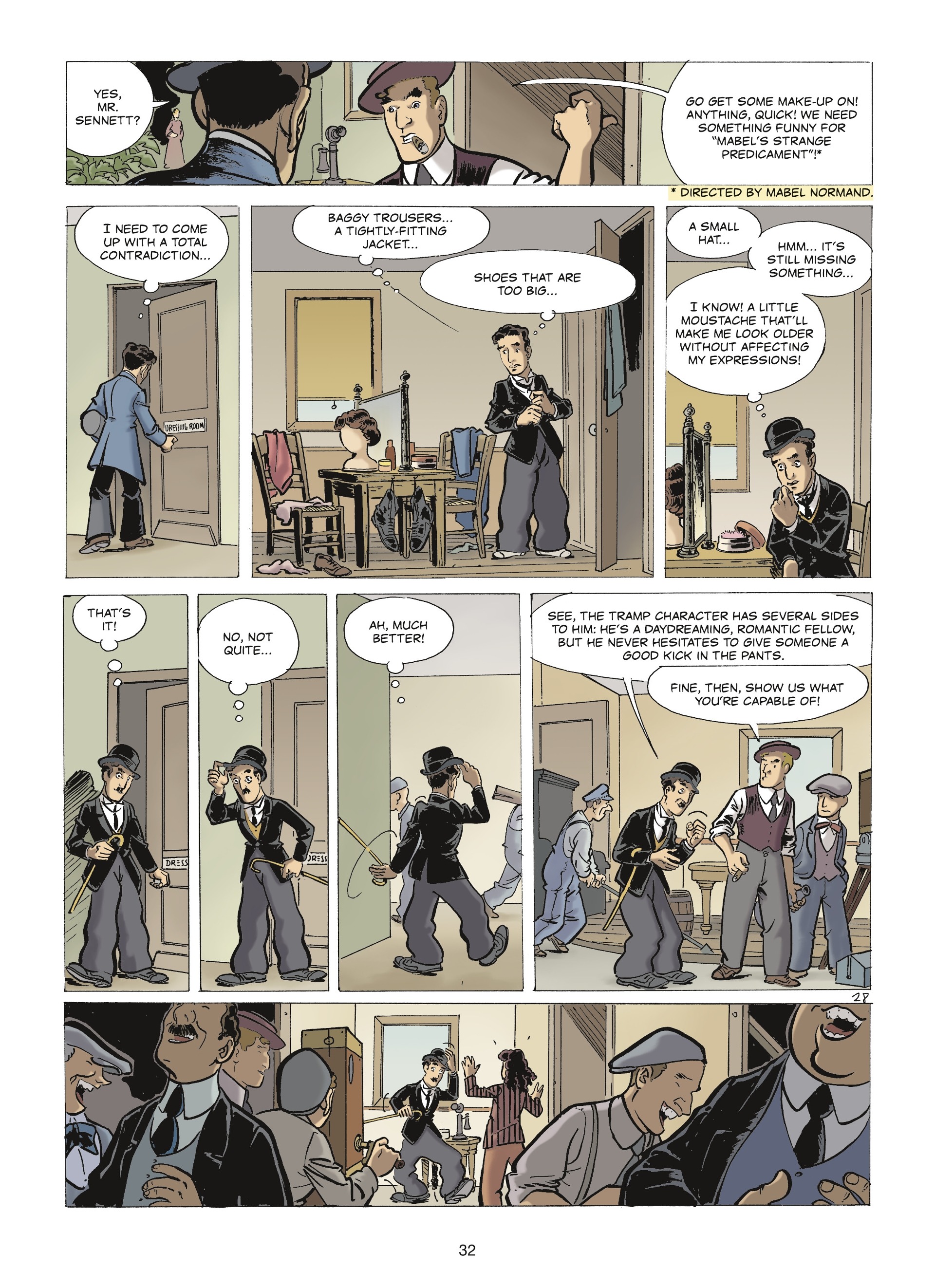 The Stars of History: Charlie Chaplin (2020) issue 1 - Page 30