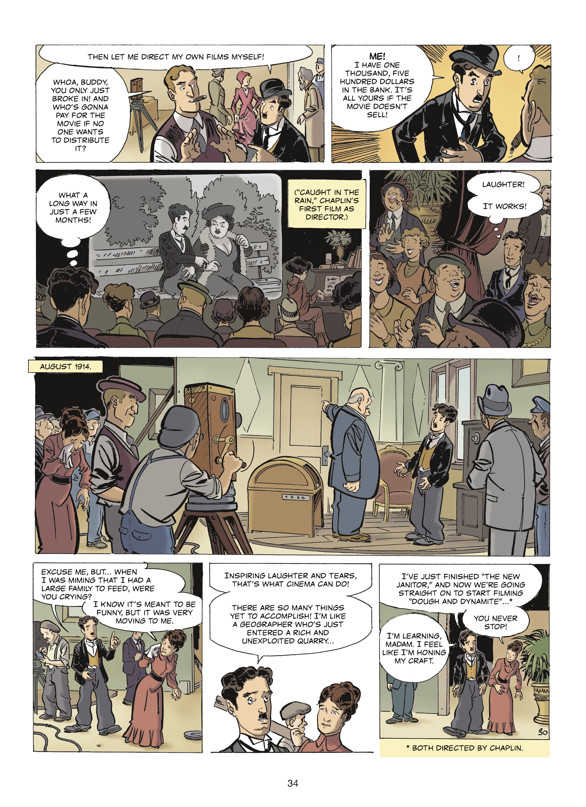 The Stars of History: Charlie Chaplin (2020) issue 1 - Page 32