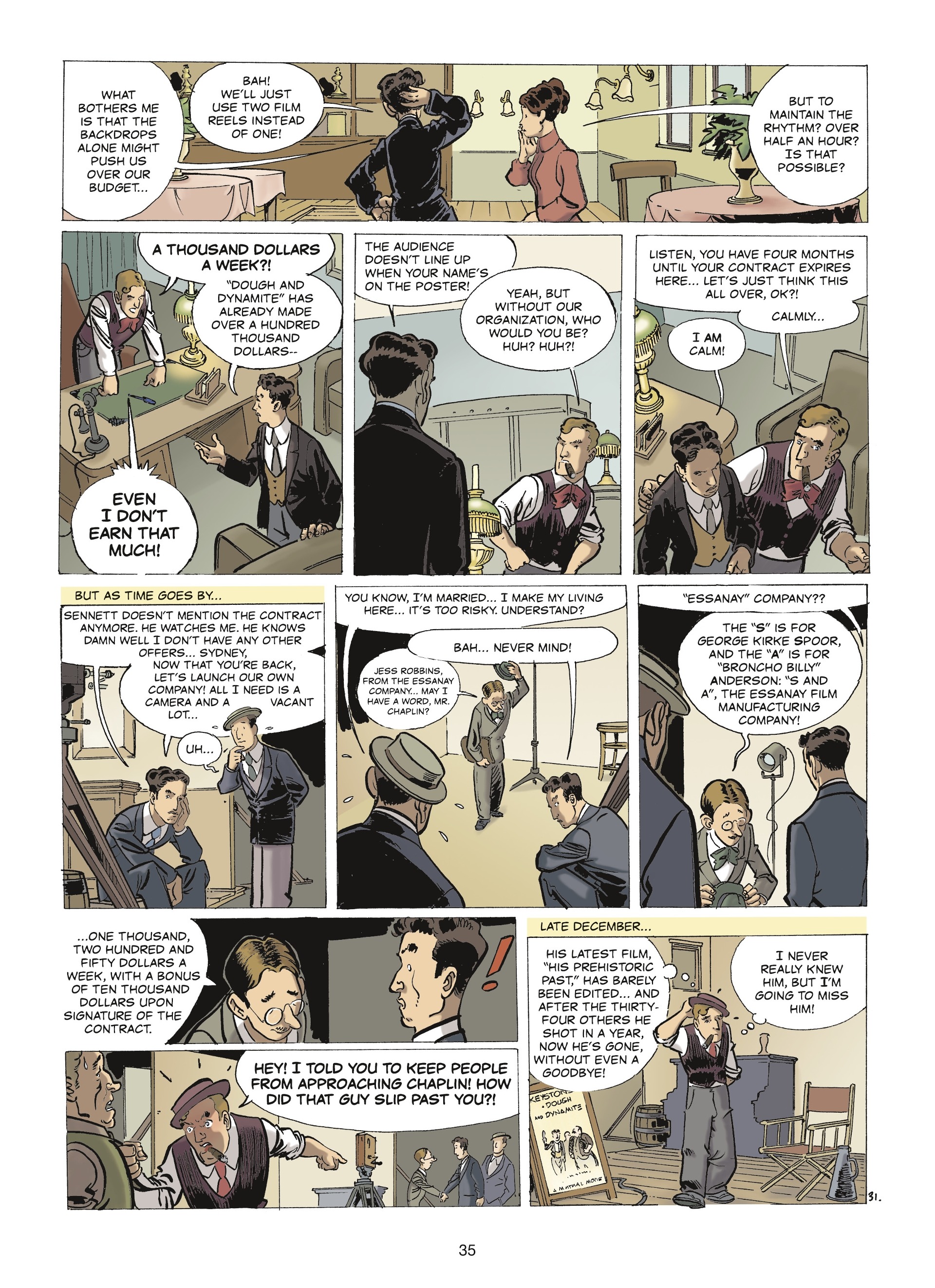 The Stars of History: Charlie Chaplin (2020) issue 1 - Page 33