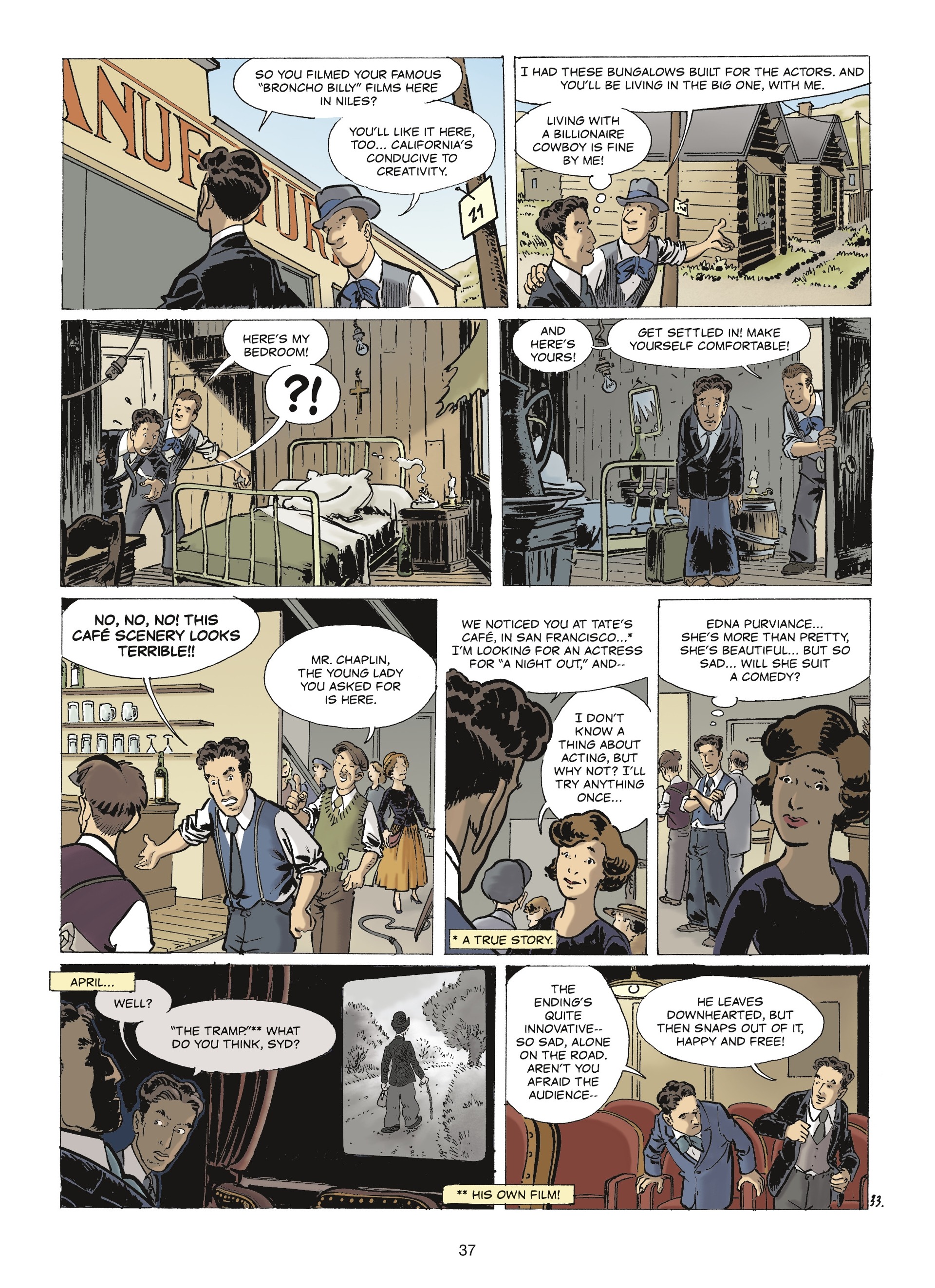 The Stars of History: Charlie Chaplin (2020) issue 1 - Page 35