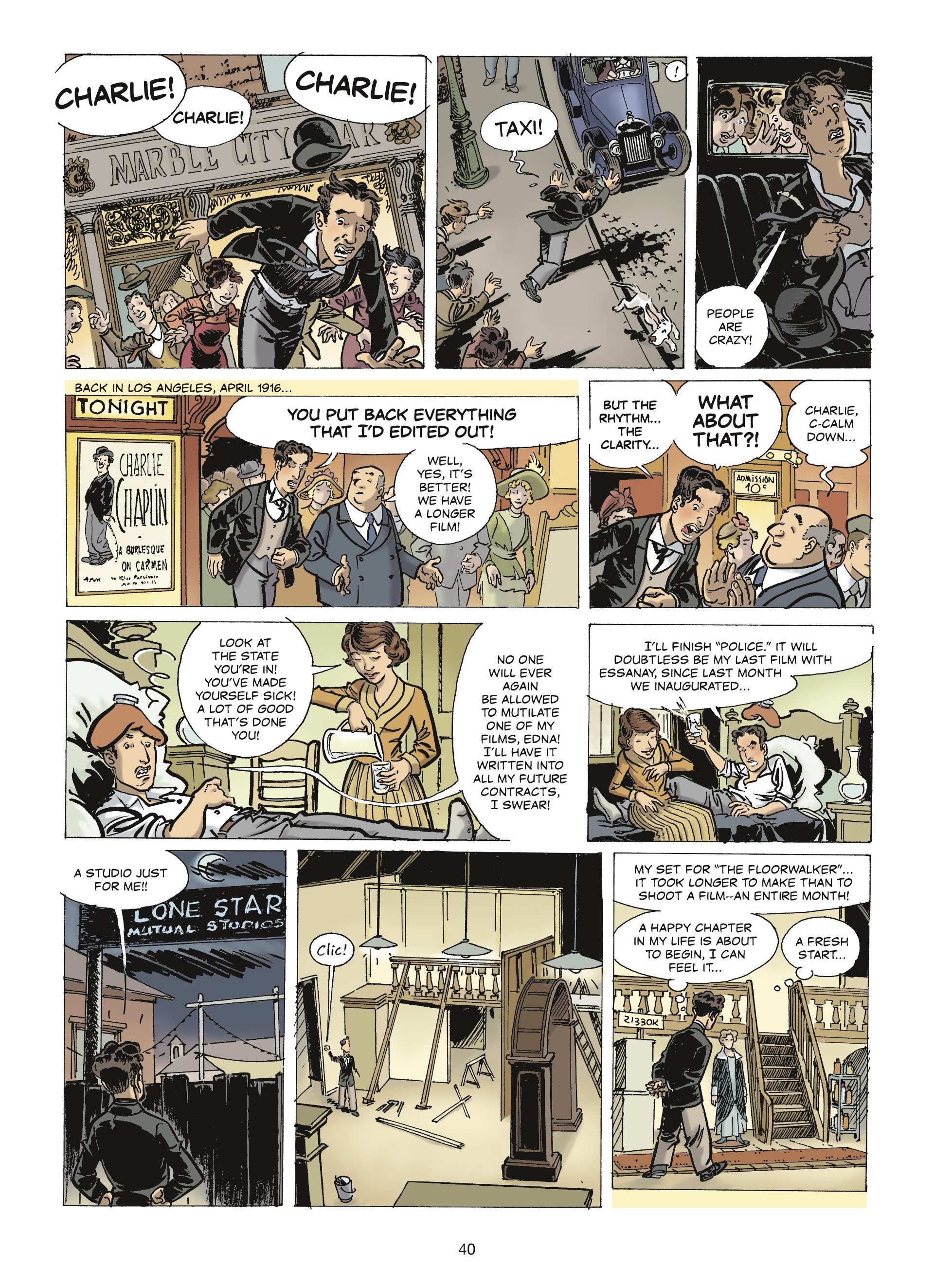 The Stars of History: Charlie Chaplin (2020) issue 1 - Page 38