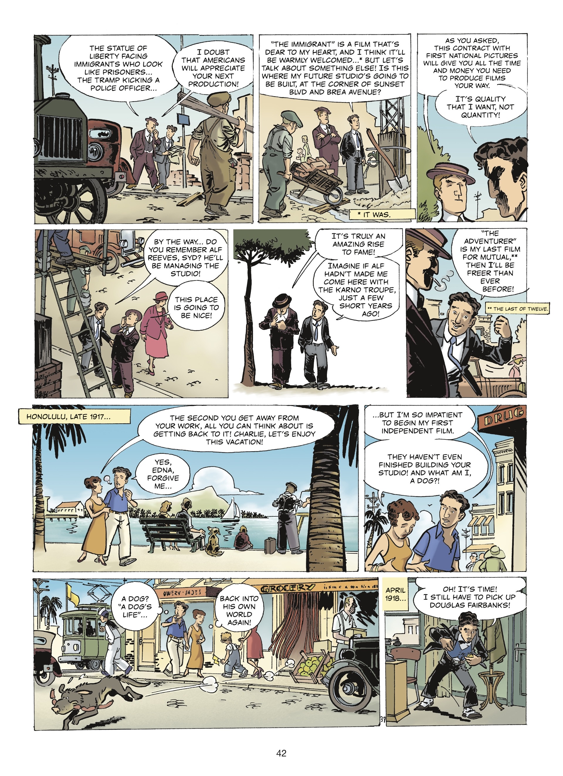 The Stars of History: Charlie Chaplin (2020) issue 1 - Page 40