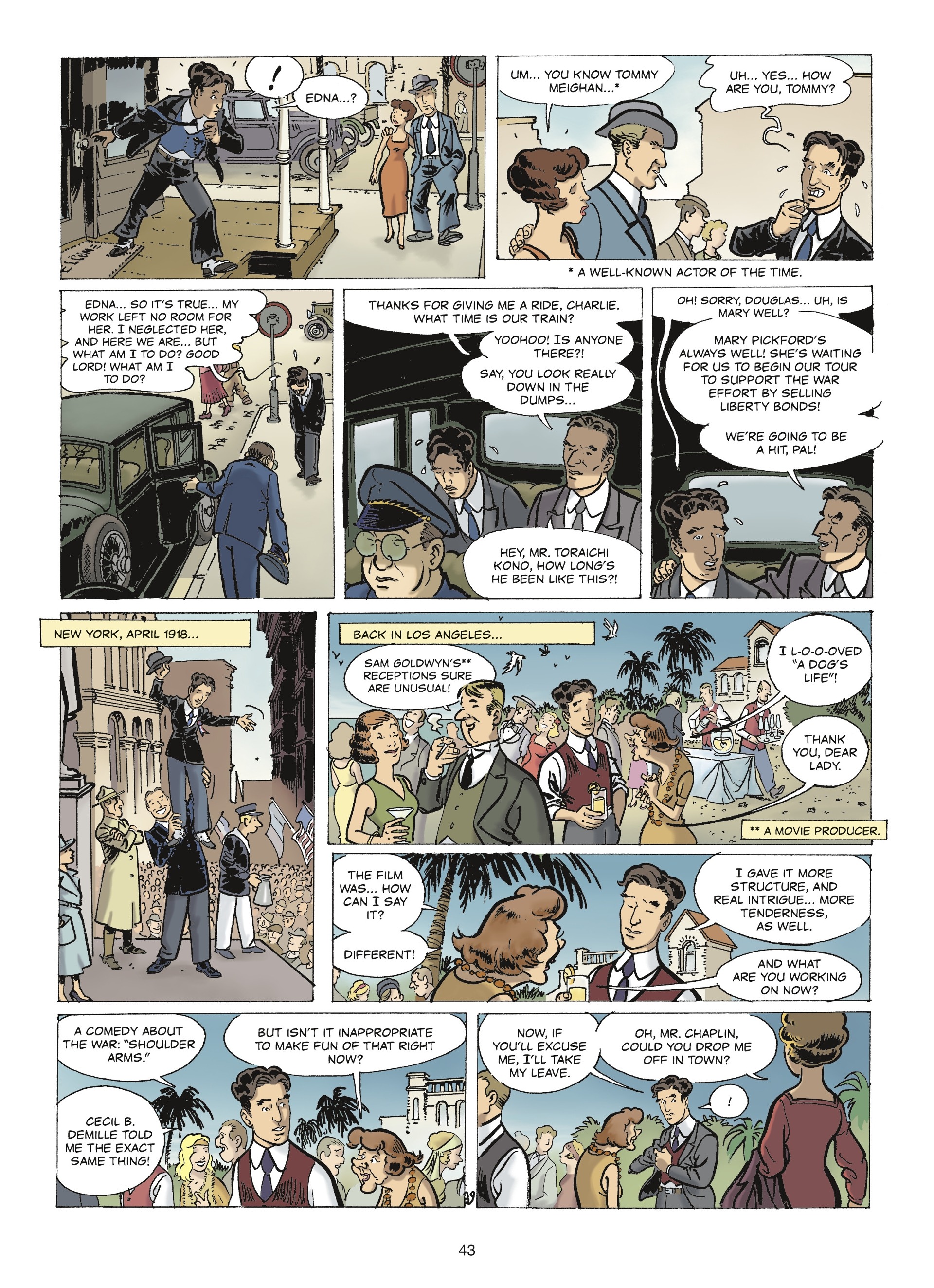 The Stars of History: Charlie Chaplin (2020) issue 1 - Page 41