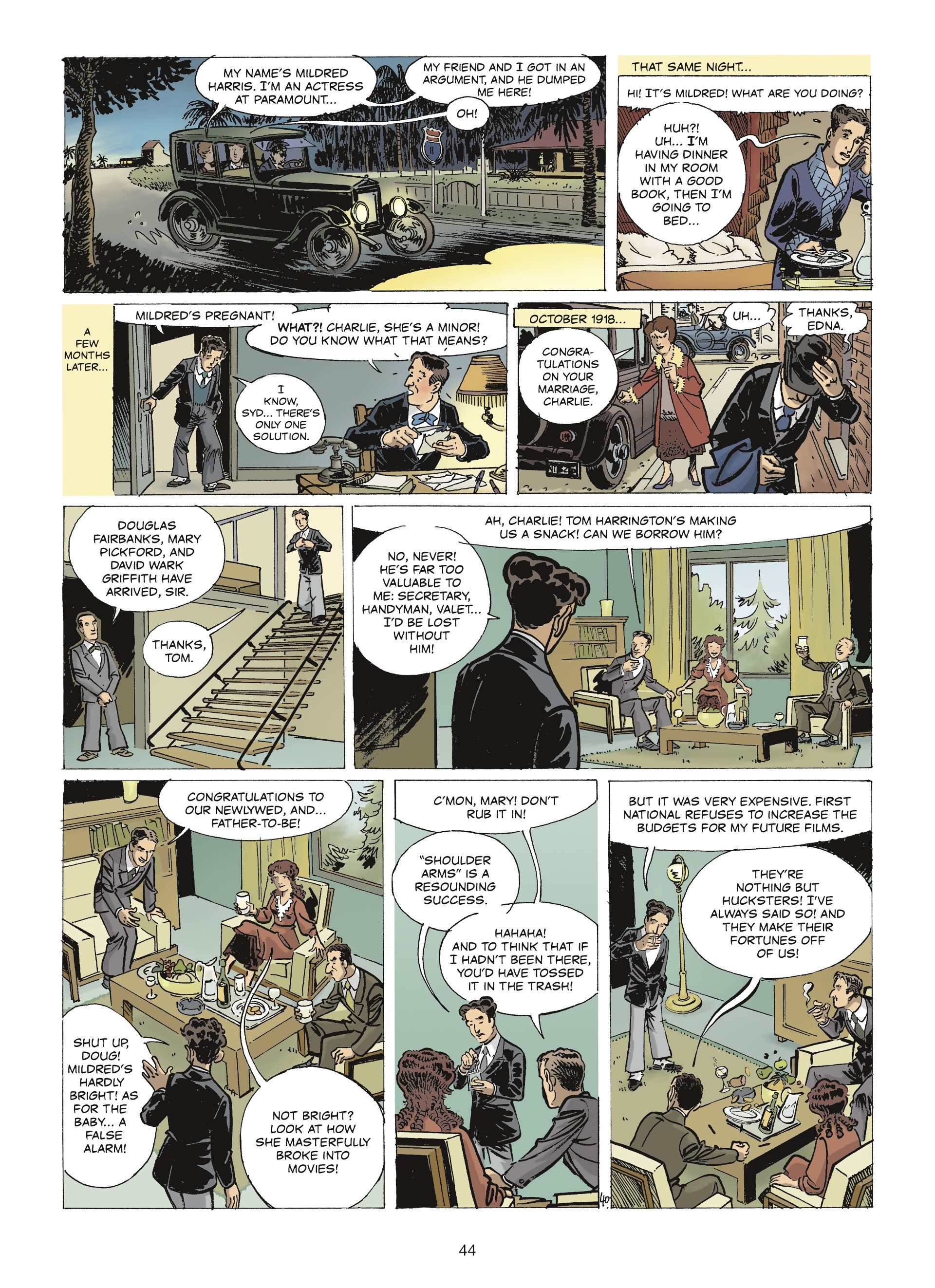 The Stars of History: Charlie Chaplin (2020) issue 1 - Page 42