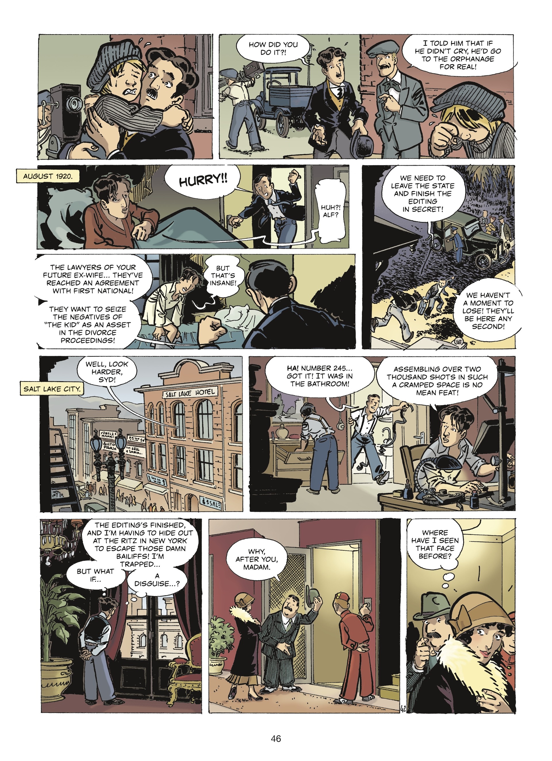 The Stars of History: Charlie Chaplin (2020) issue 1 - Page 44