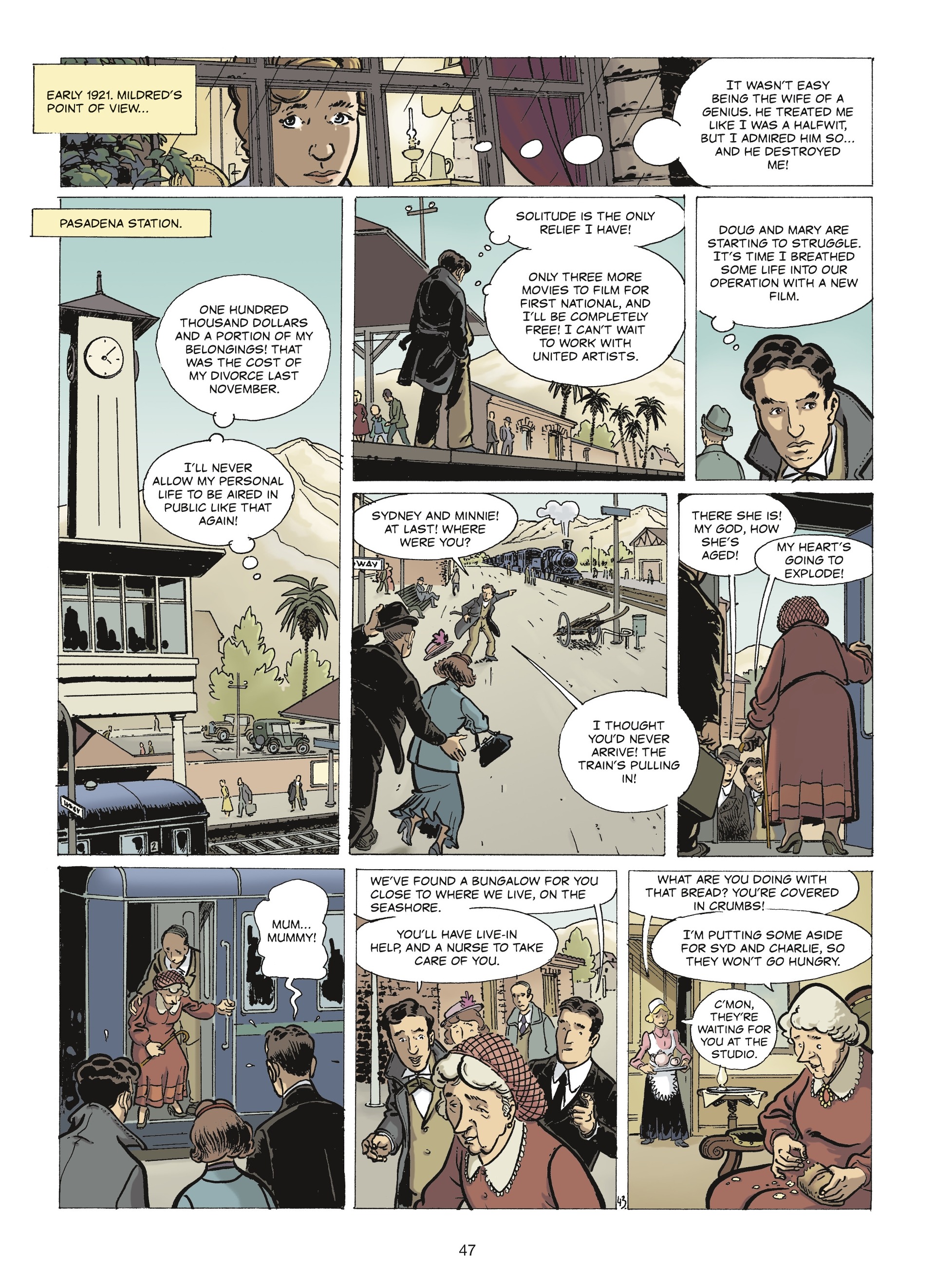 The Stars of History: Charlie Chaplin (2020) issue 1 - Page 45