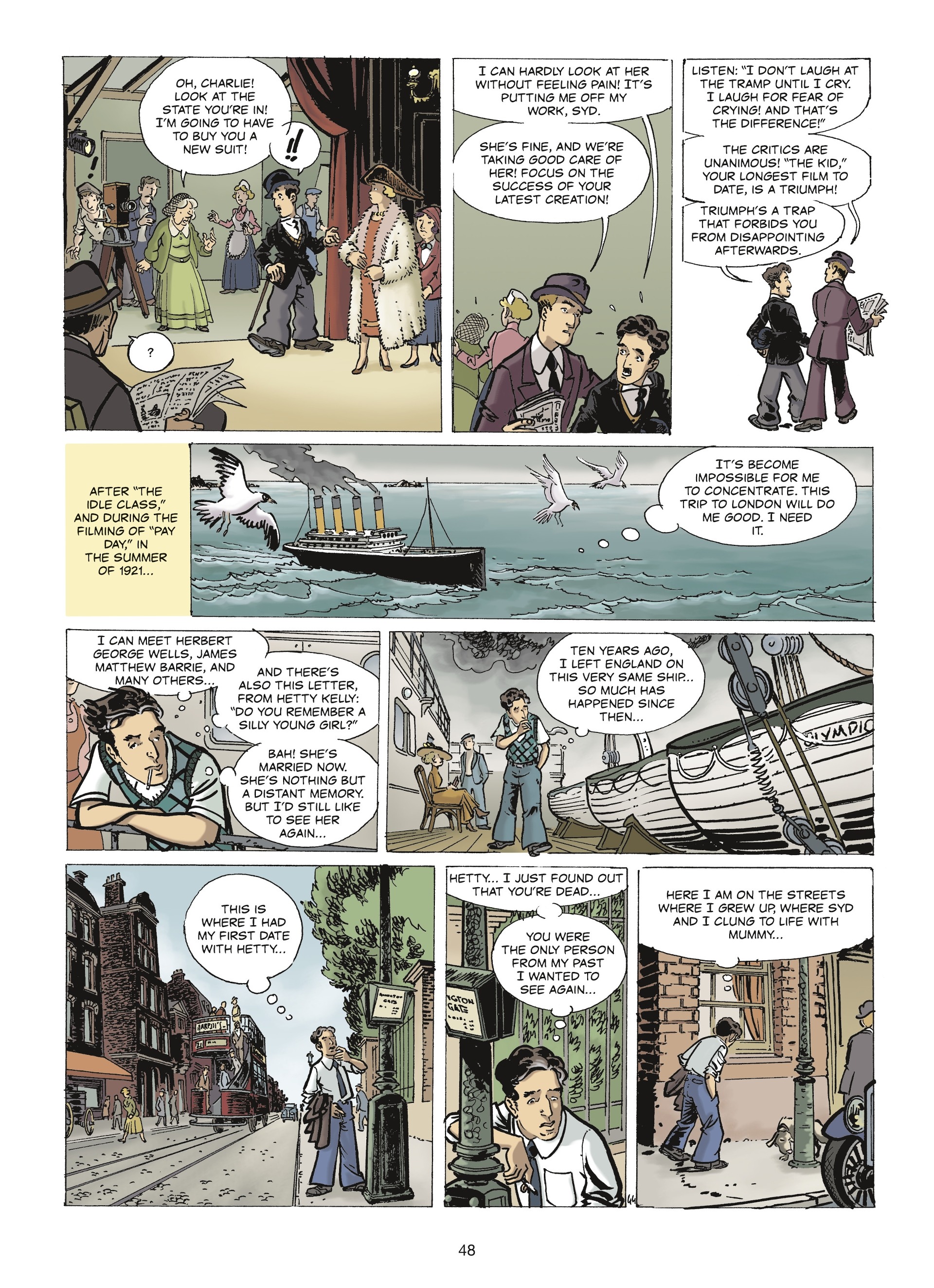 The Stars of History: Charlie Chaplin (2020) issue 1 - Page 46