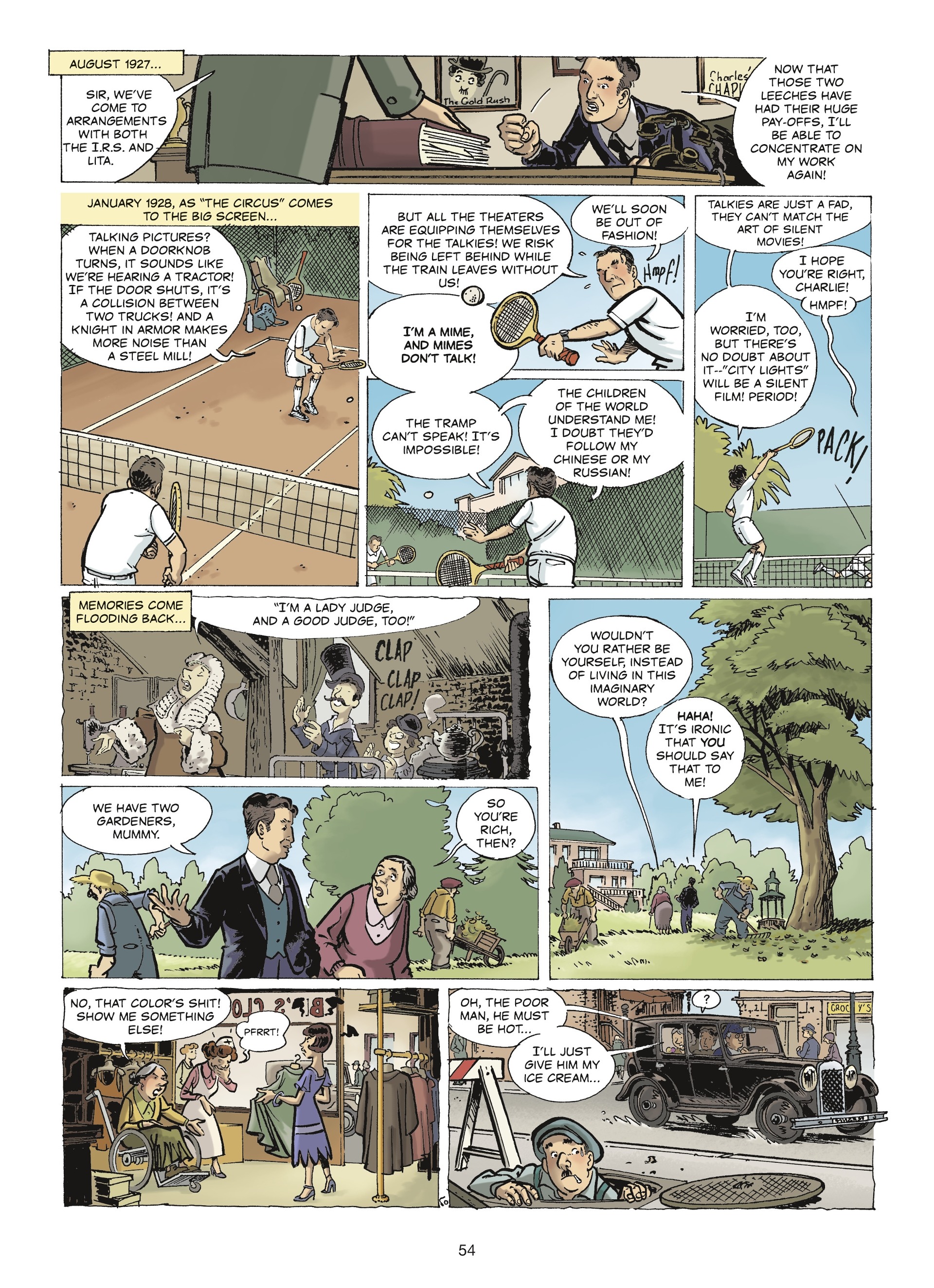 The Stars of History: Charlie Chaplin (2020) issue 1 - Page 52