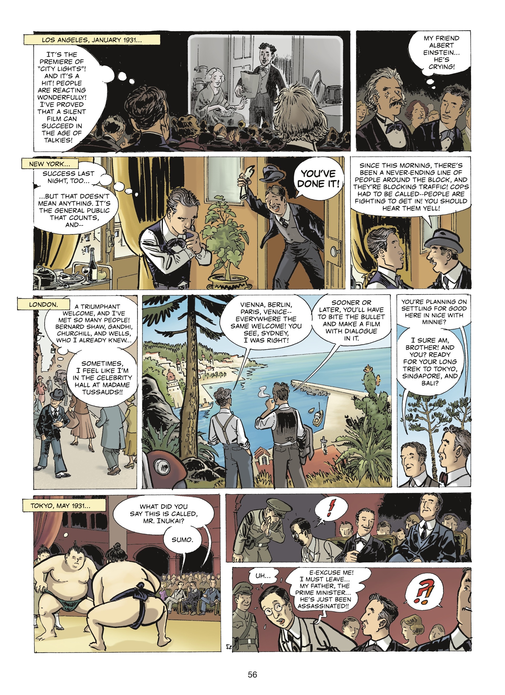 The Stars of History: Charlie Chaplin (2020) issue 1 - Page 54