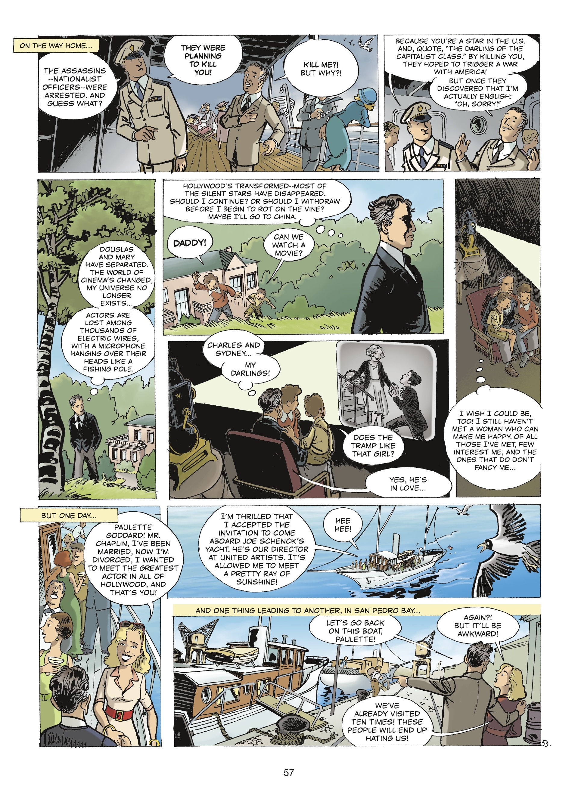 The Stars of History: Charlie Chaplin (2020) issue 1 - Page 55