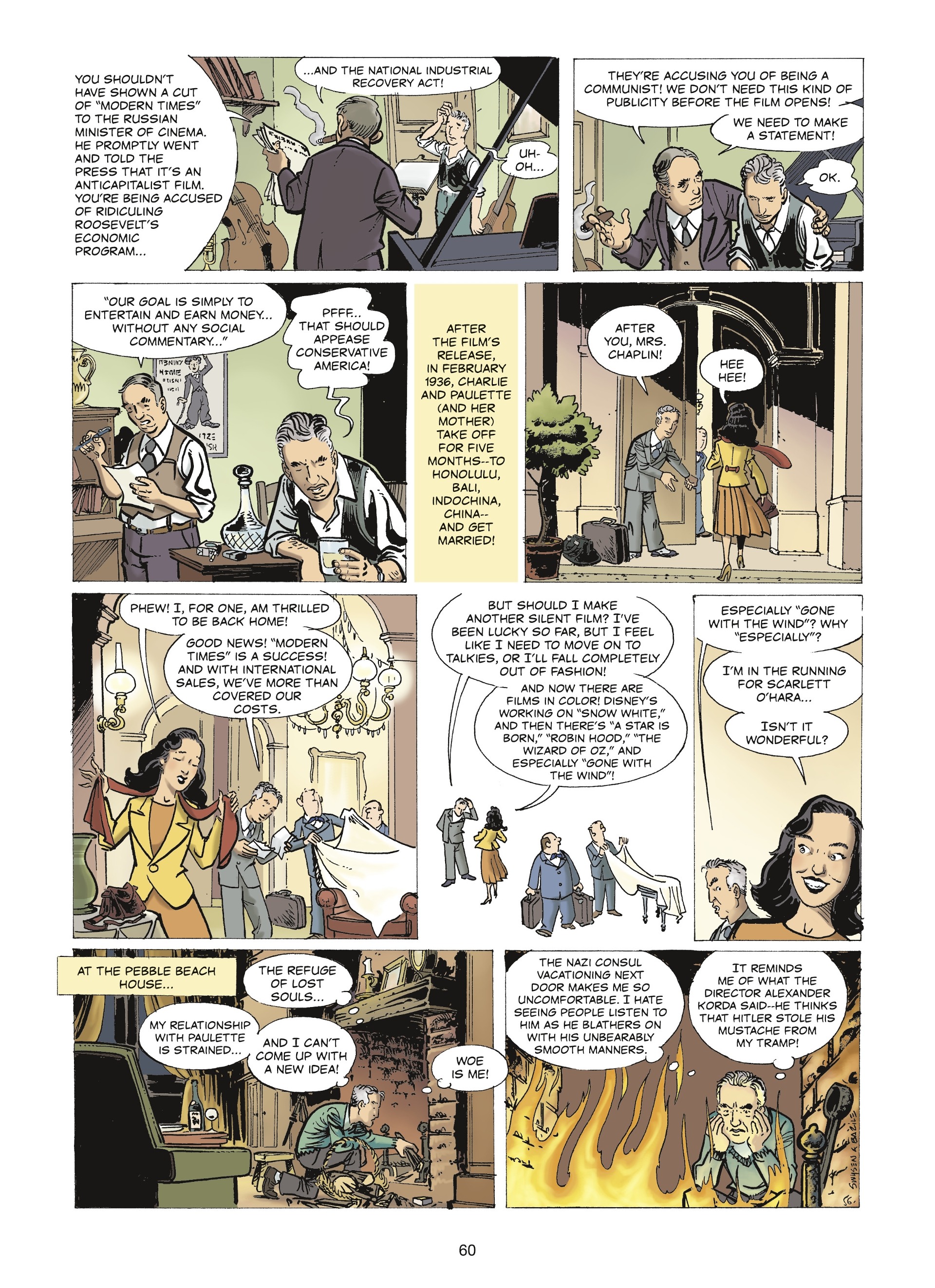 The Stars of History: Charlie Chaplin (2020) issue 1 - Page 58