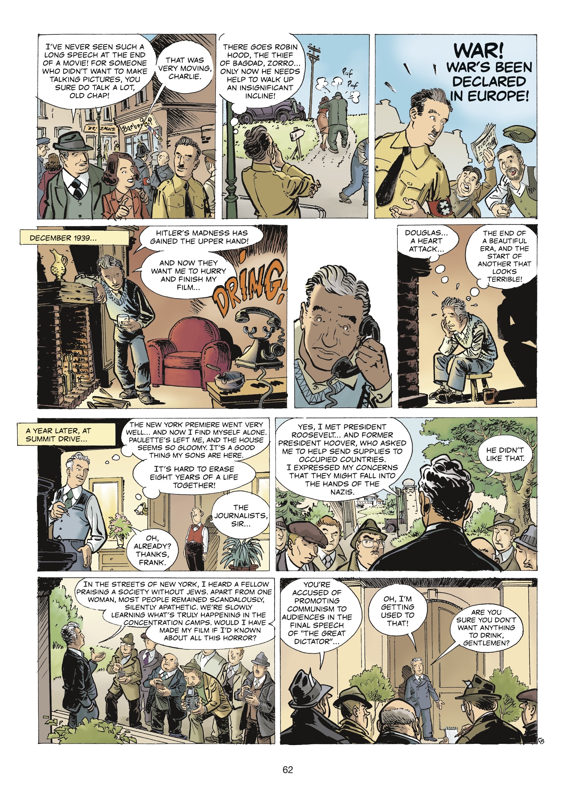 The Stars of History: Charlie Chaplin (2020) issue 1 - Page 60