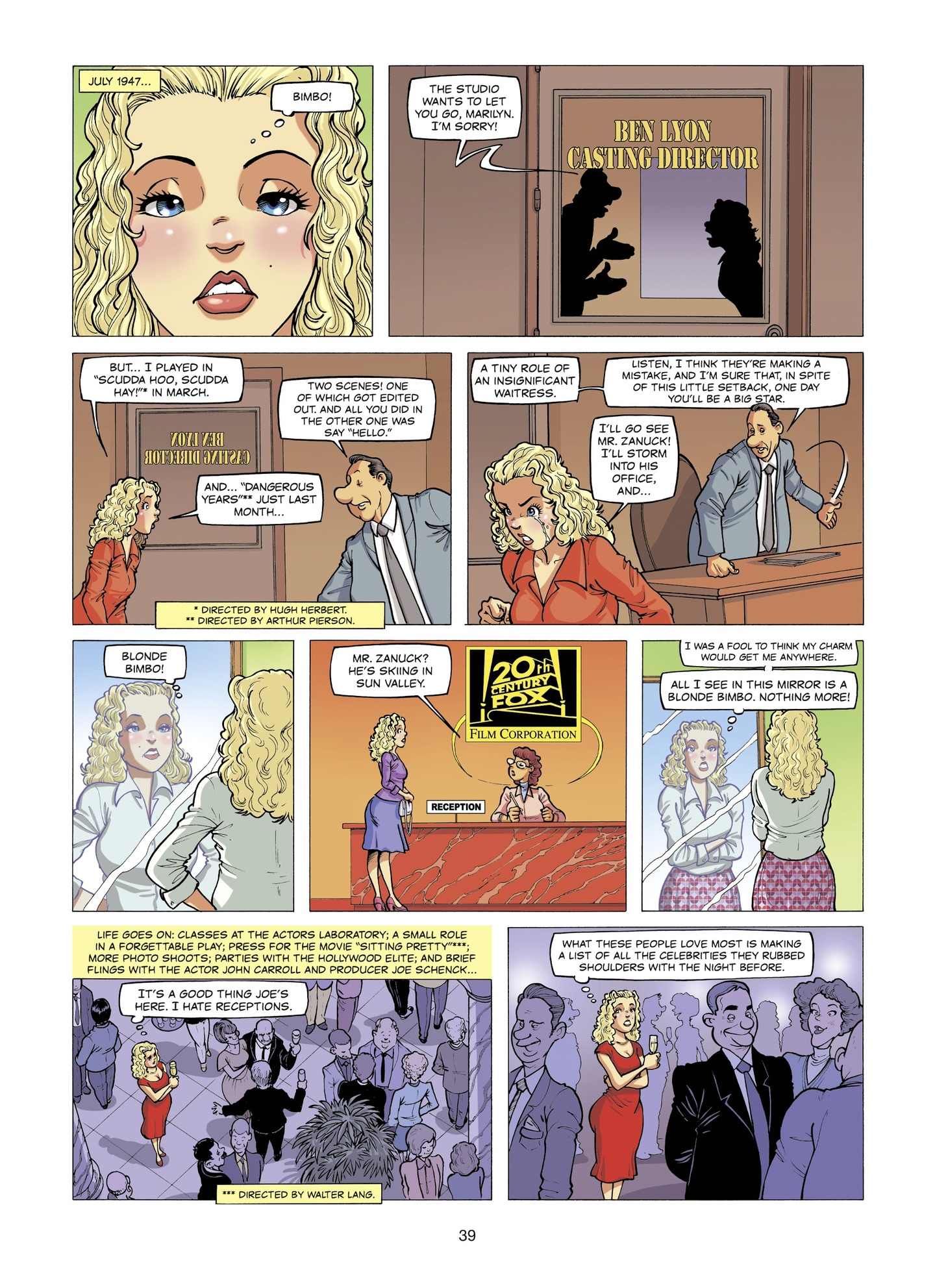 The Stars of History: Marilyn Monroe (2020-) issue 1 - Page 39