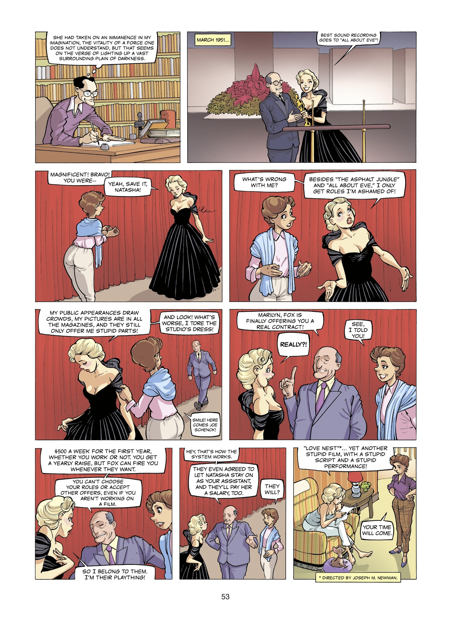 The Stars of History: Marilyn Monroe (2020-) issue 1 - Page 53