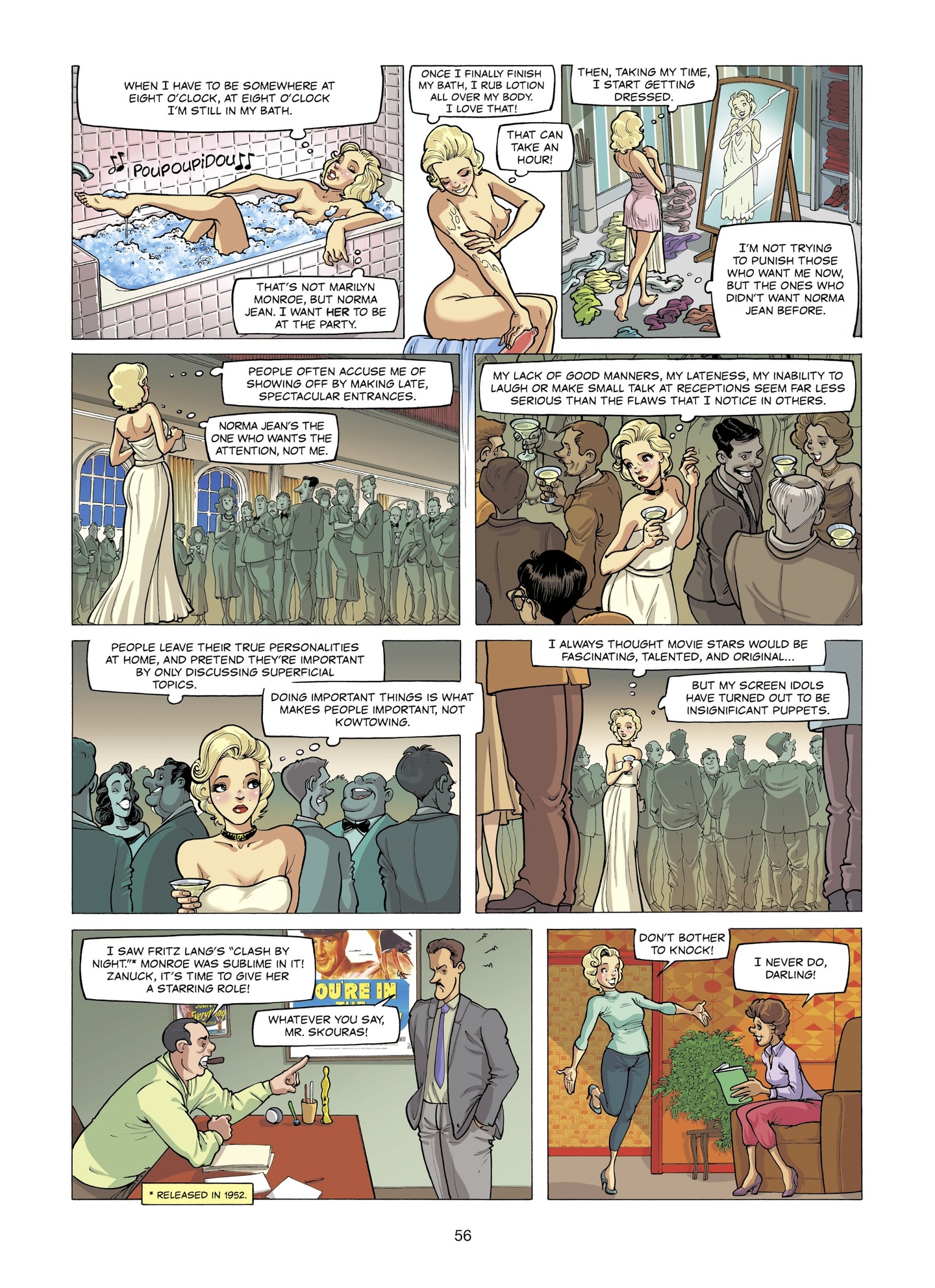 The Stars of History: Marilyn Monroe (2020-) issue 1 - Page 56