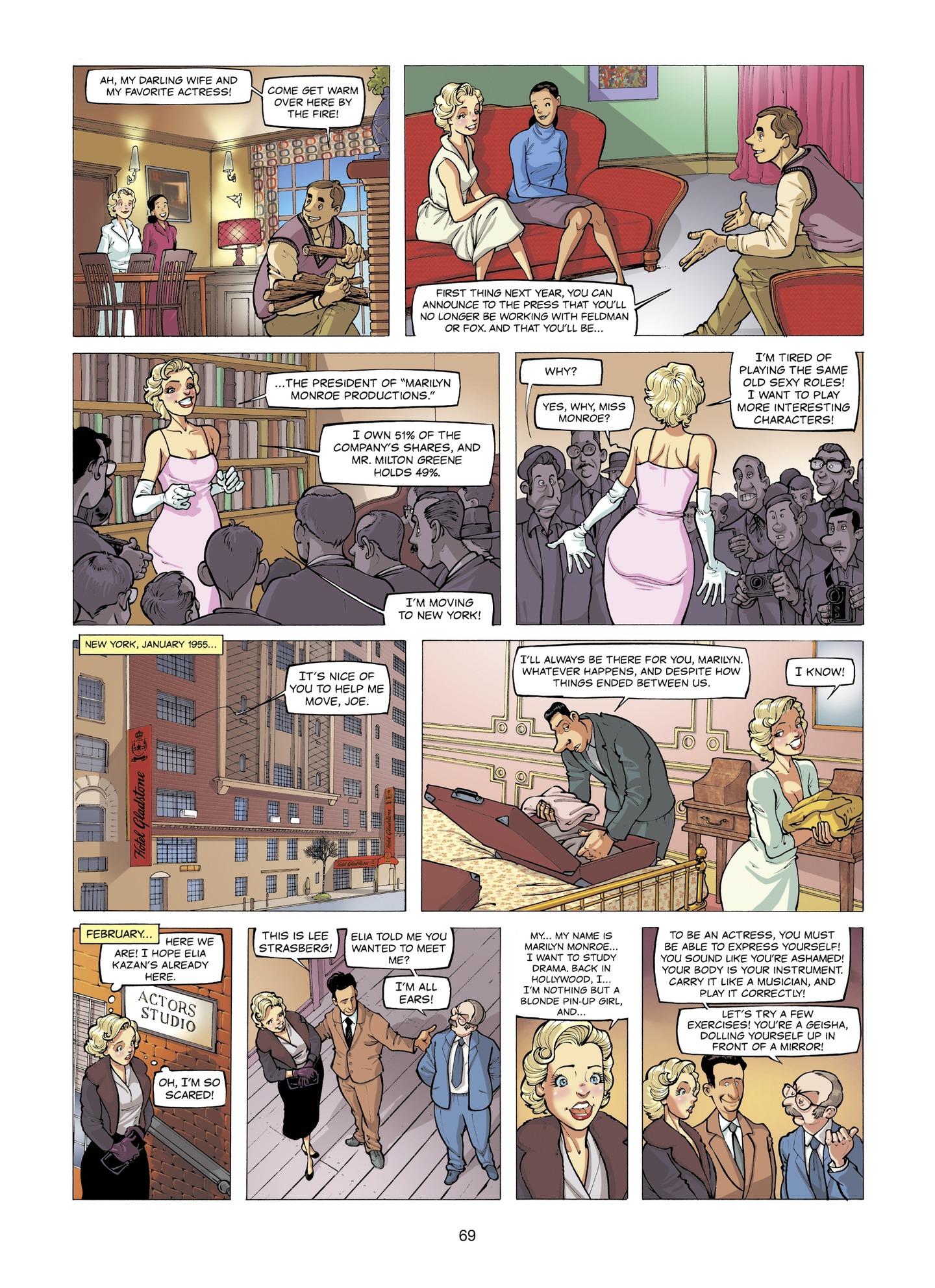 The Stars of History: Marilyn Monroe (2020-) issue 1 - Page 69