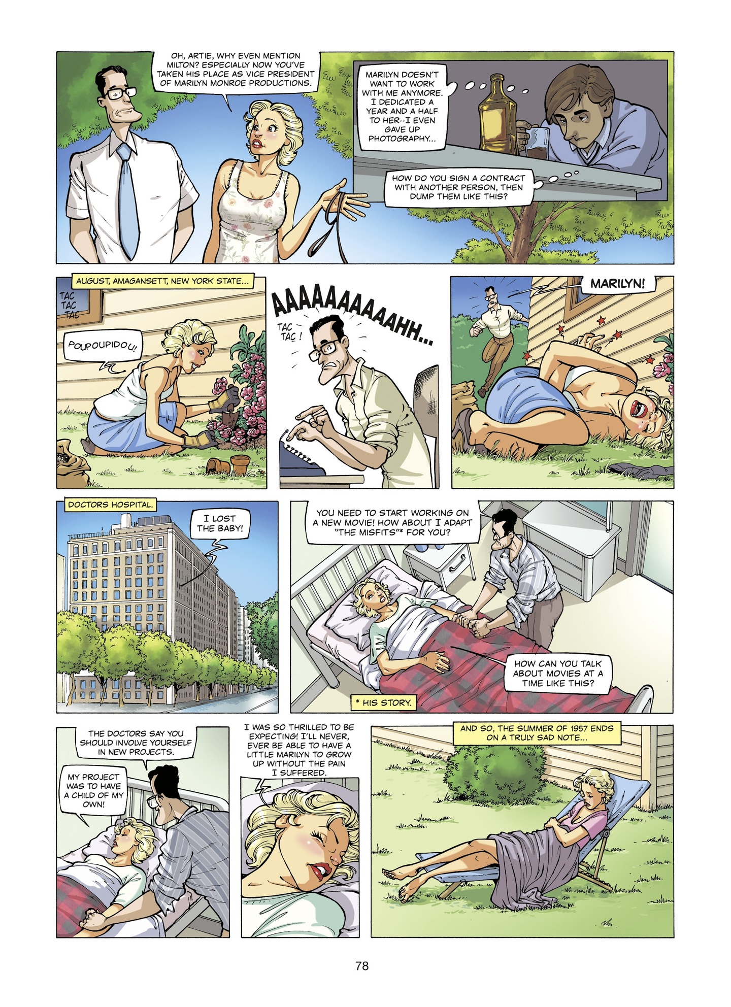 The Stars of History: Marilyn Monroe (2020-) issue 1 - Page 78