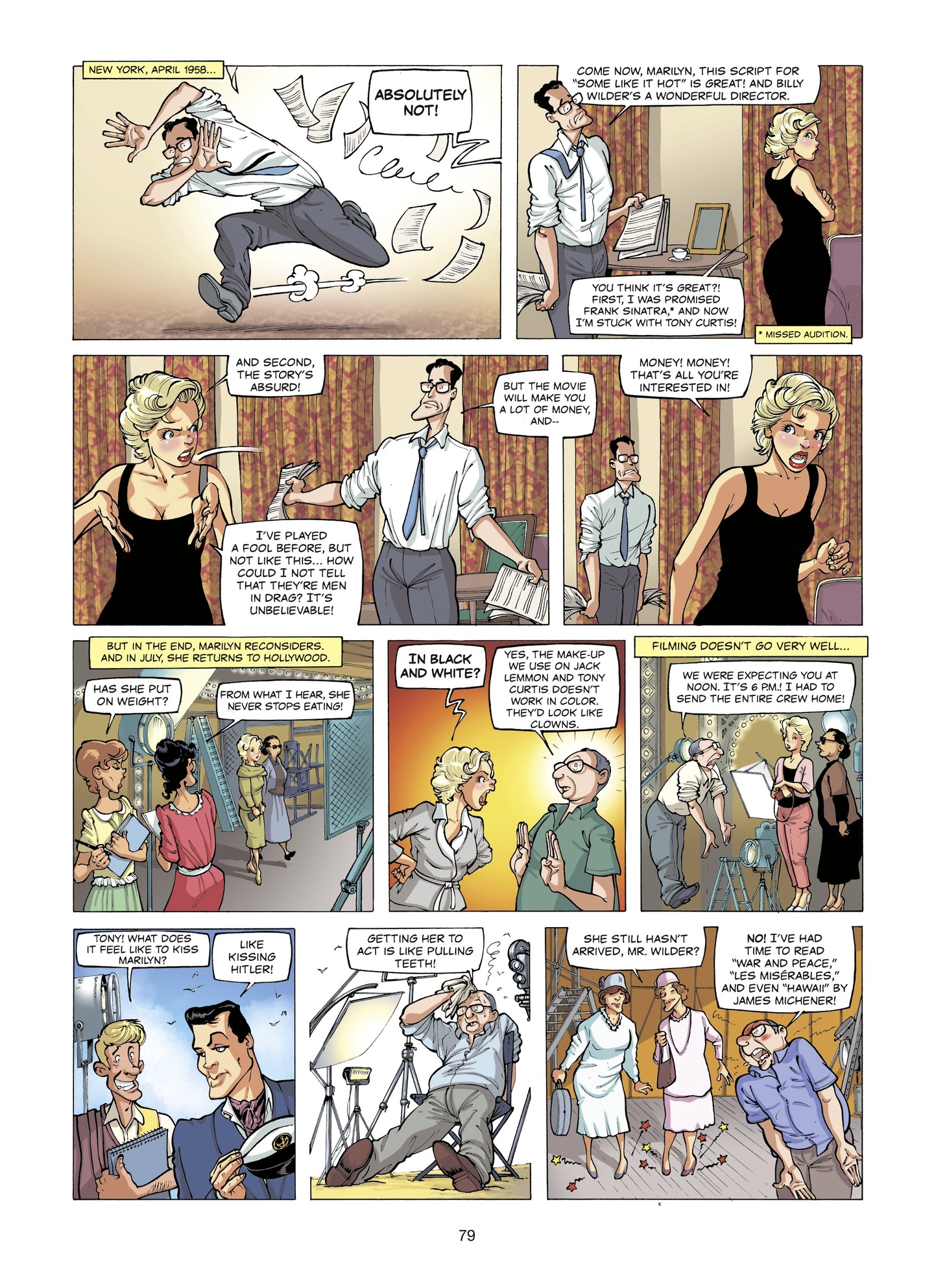 The Stars of History: Marilyn Monroe (2020-) issue 1 - Page 79