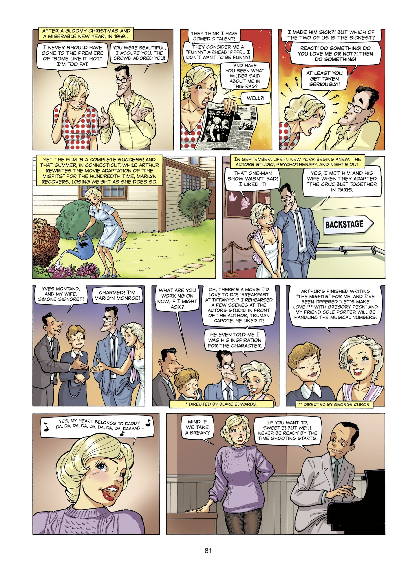 The Stars of History: Marilyn Monroe (2020-) issue 1 - Page 81