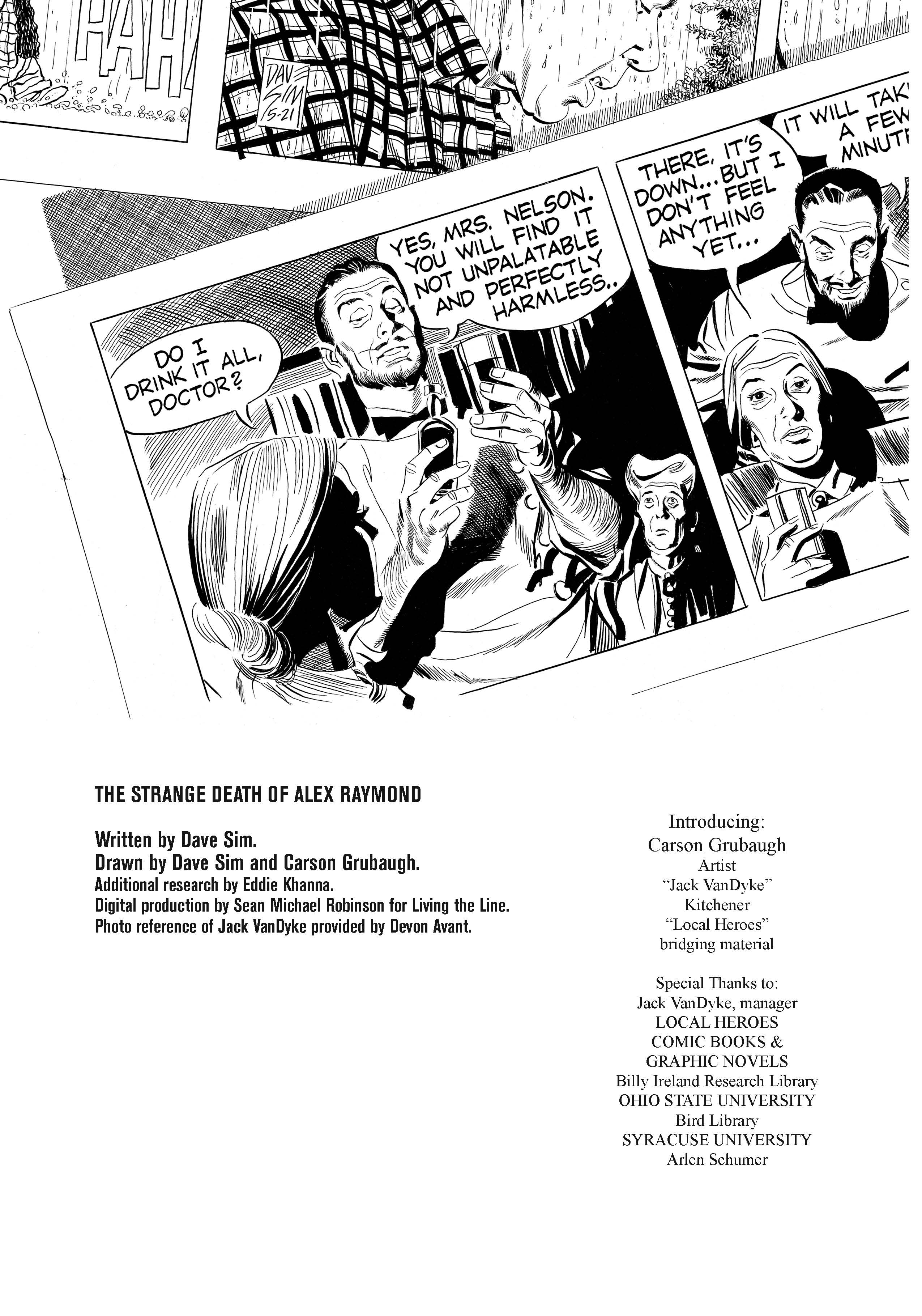 The Strange Death Of Alex Raymond (2020) (Indie Comics): Chapter 1 - Page 4