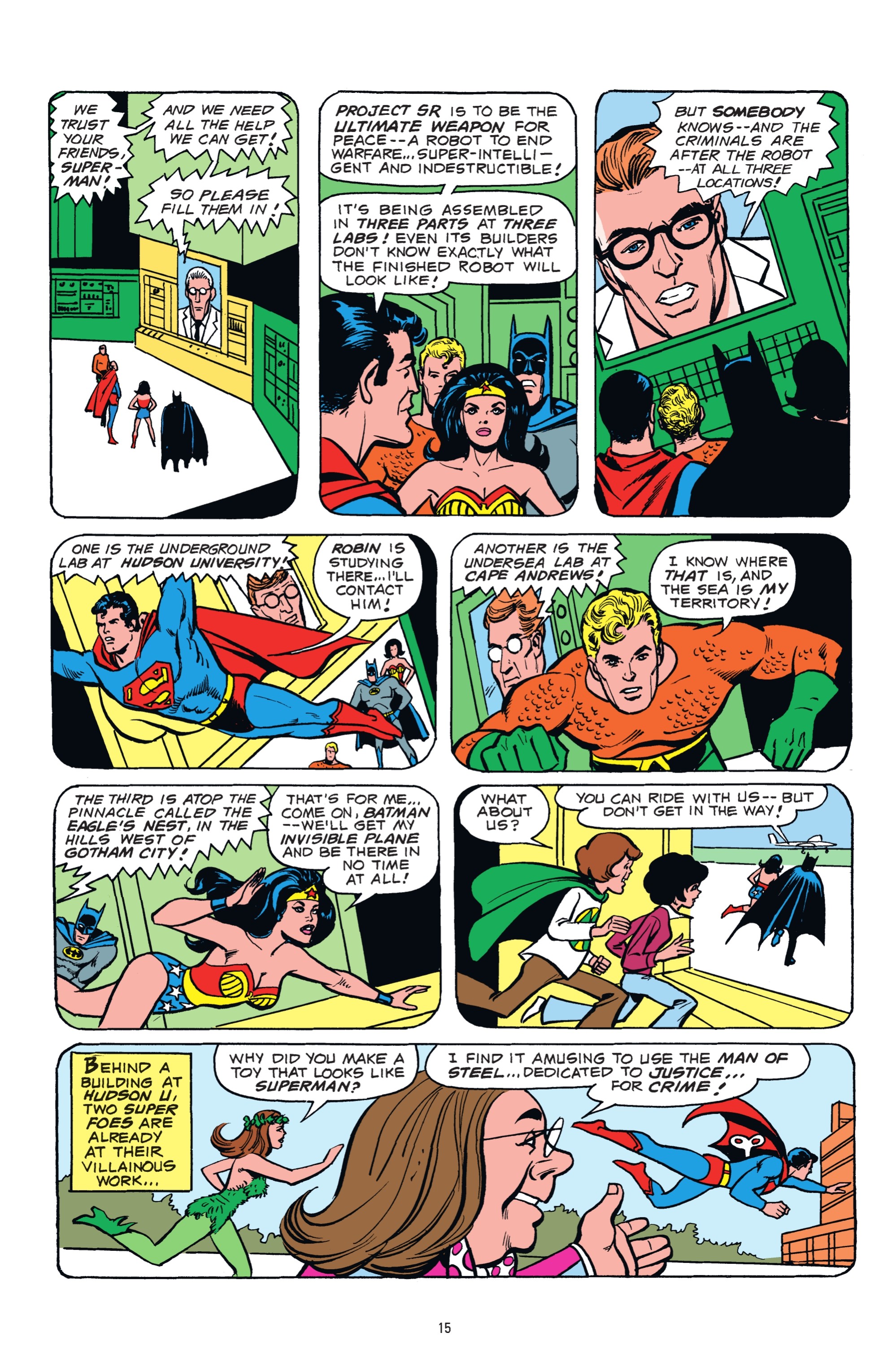 The Super Friends: Saturday Morning Comics (2020) issue Vol. 1 - Page 15