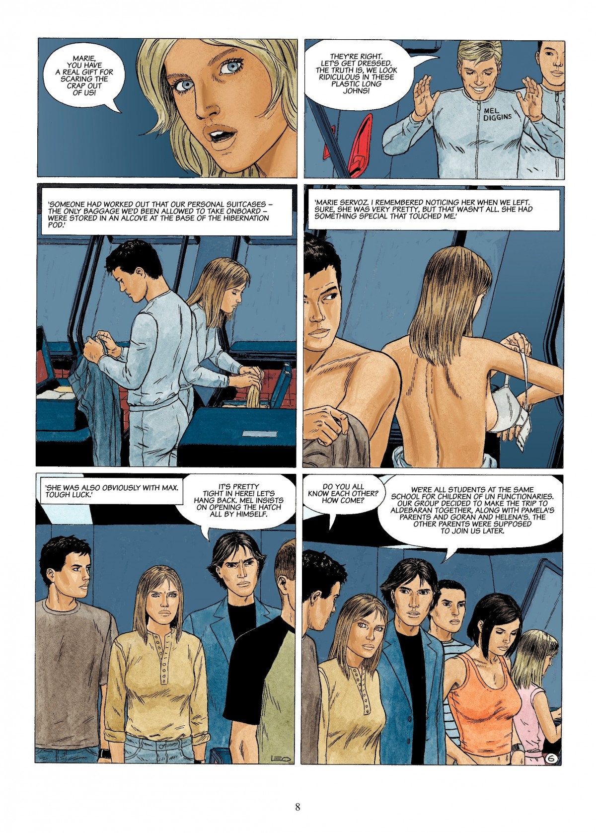 <{ $series->title }} issue 1 - Page 8