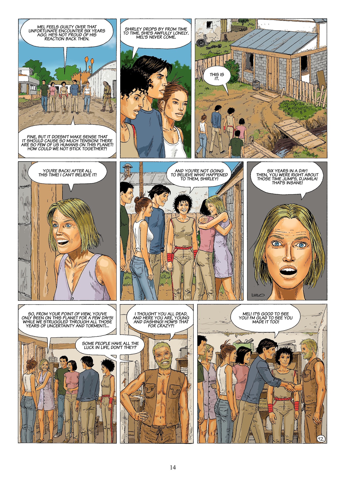 <{ $series->title }} issue 3 - Page 16