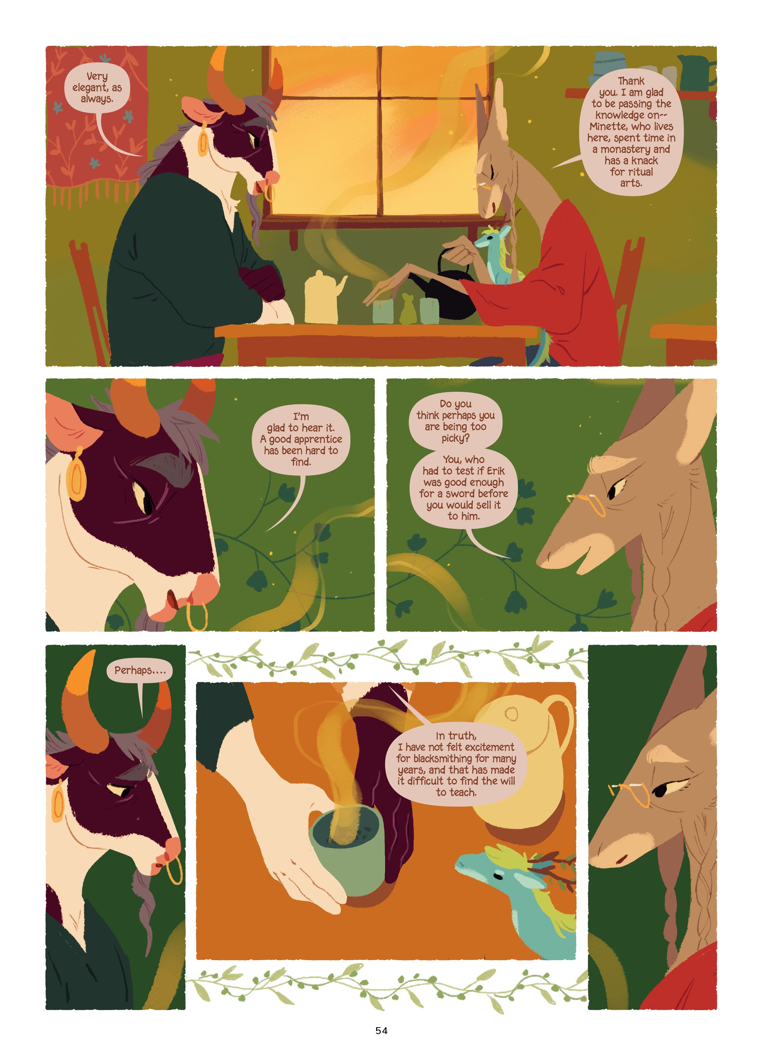 The Tea Dragon Tapestry (2021-) issue 1 - Page 55