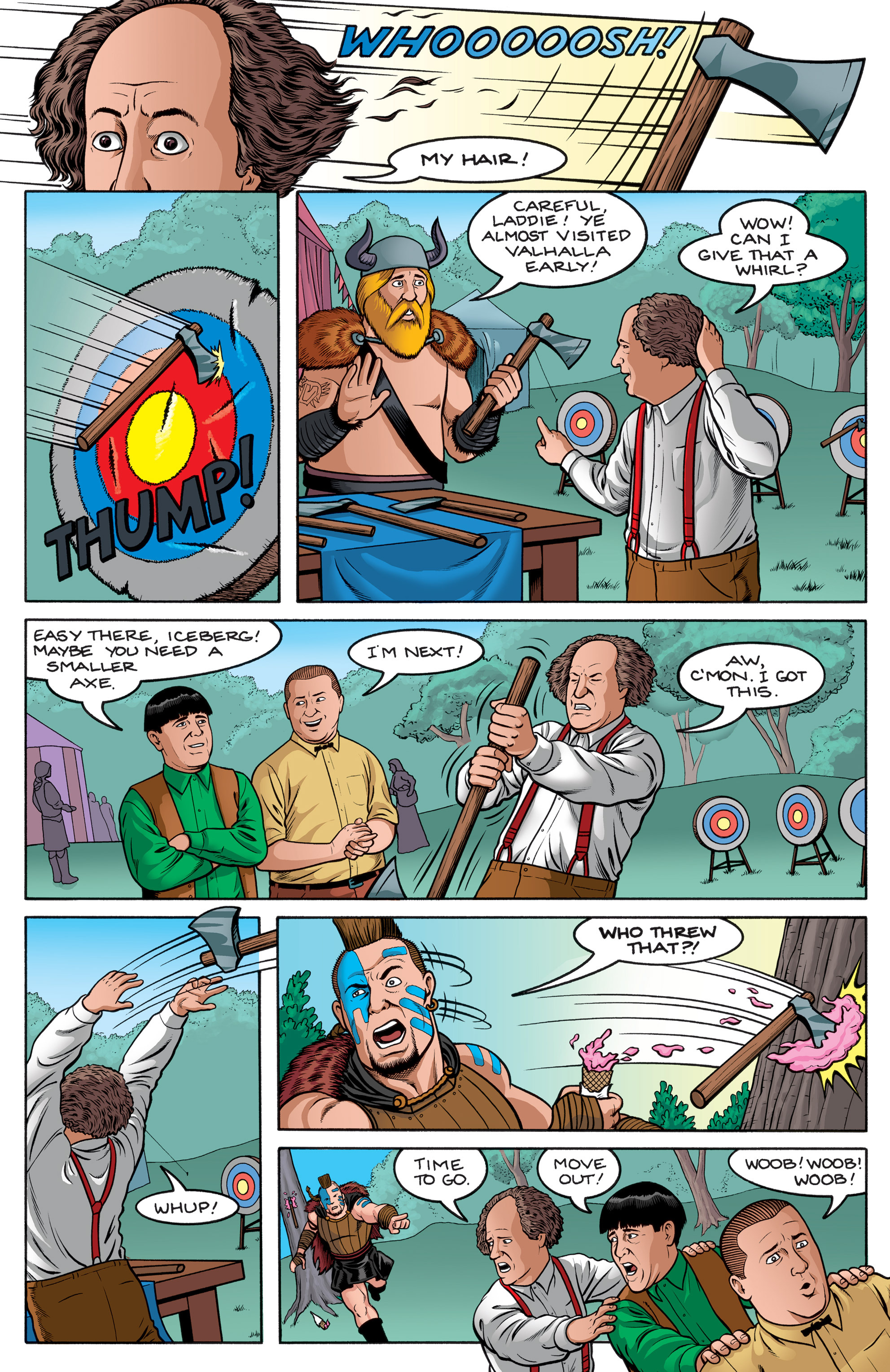 The Three Stooges: April Fools' Day Special issue 1 - Page 8