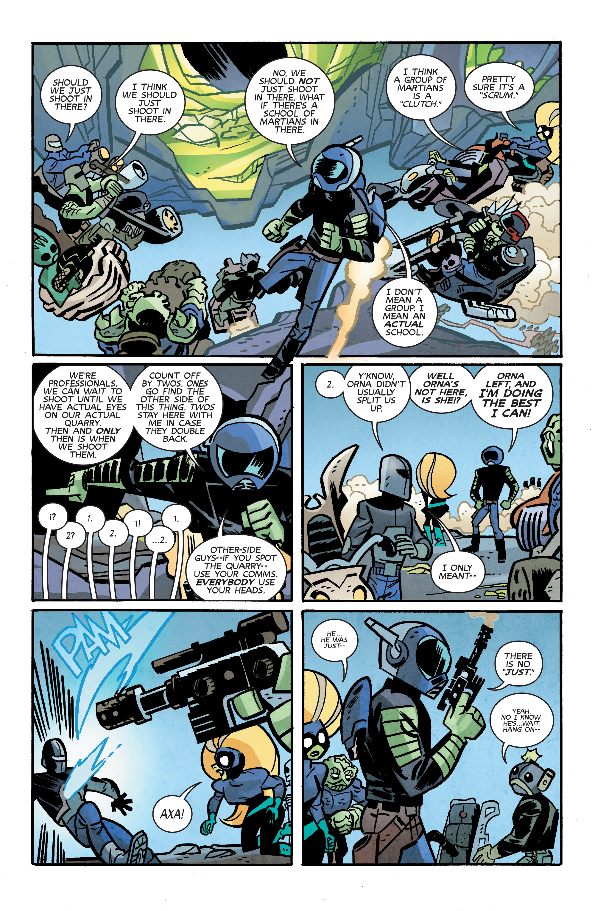 The Thrilling Adventure Hour: Martian Manhunt (2019) issue 1 - Page 45