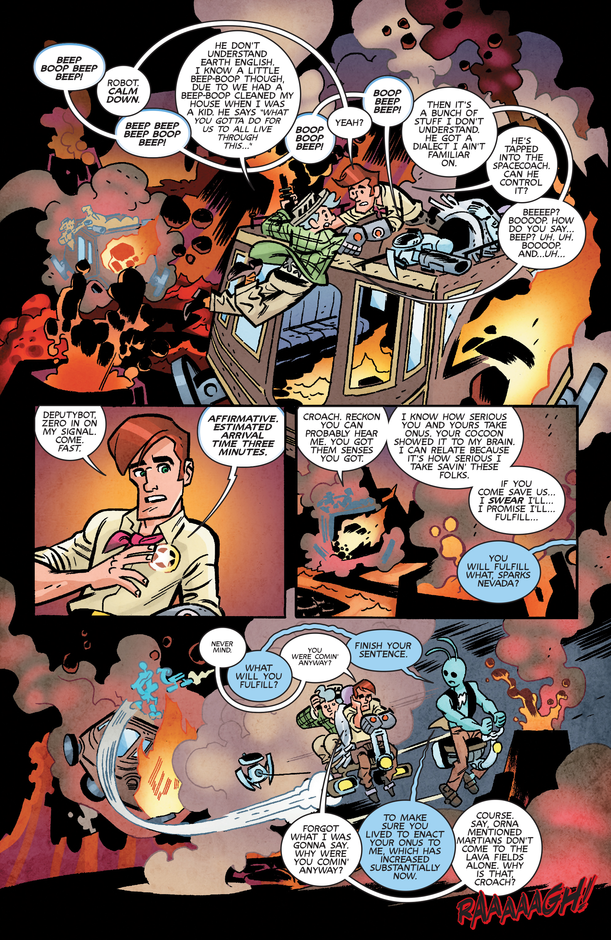 The Thrilling Adventure Hour: Martian Manhunt (2019) issue 1 - Page 70