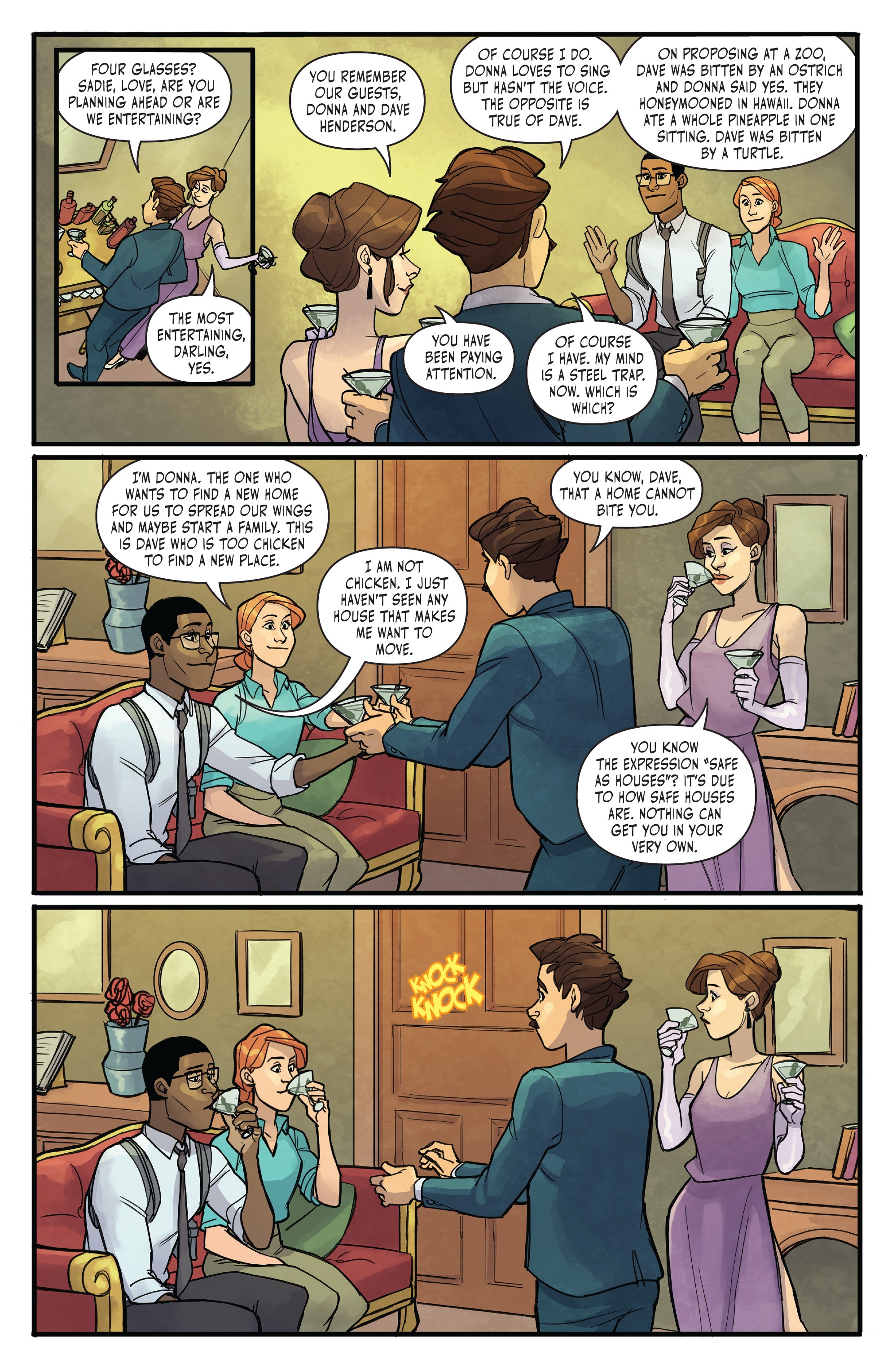 The Thrilling Adventure Hour: Residence Evil (2019) issue 1 - Page 12