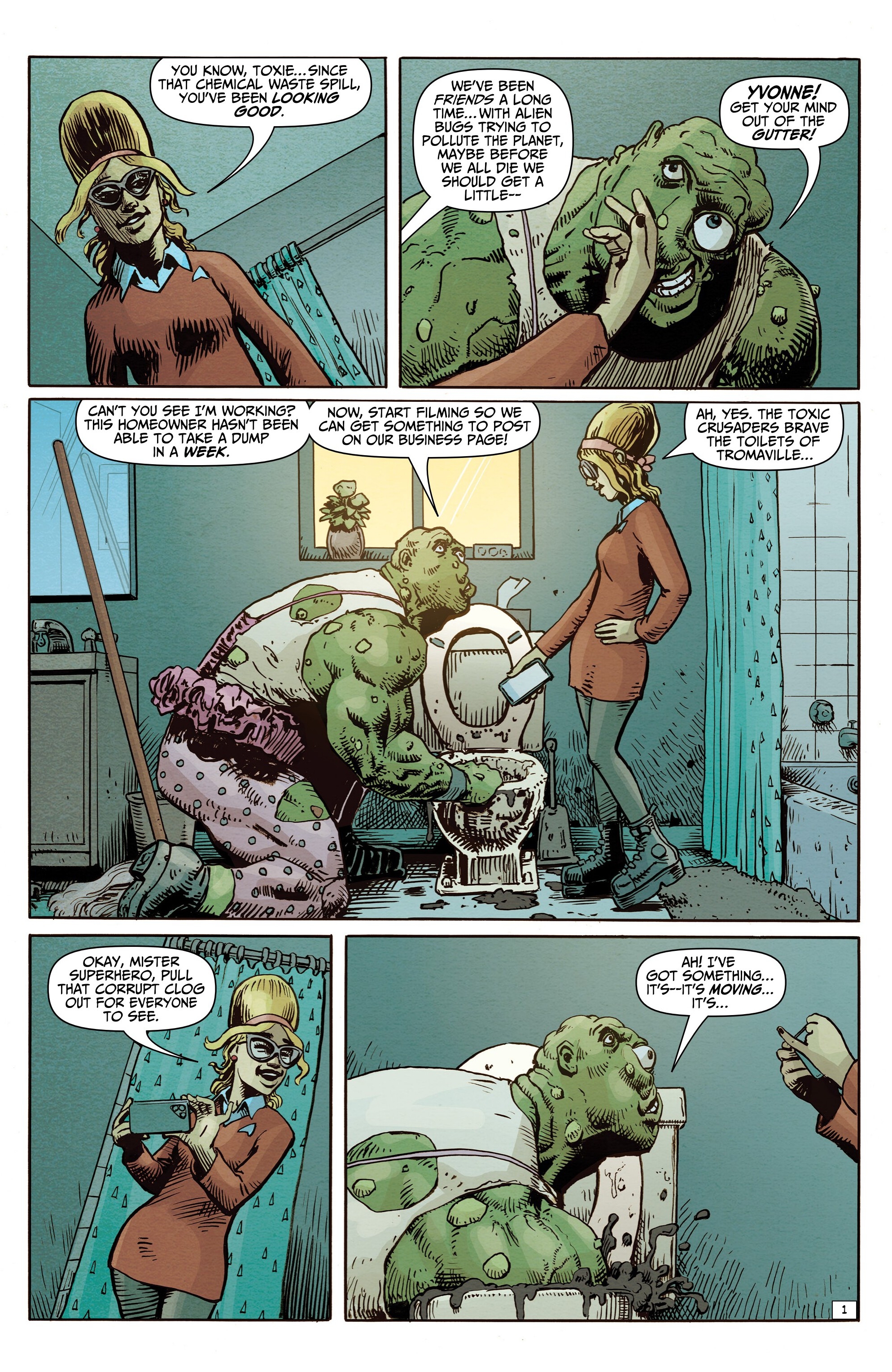 The Toxic Avenger (2024-): Chapter PinupSpecial - Page 3
