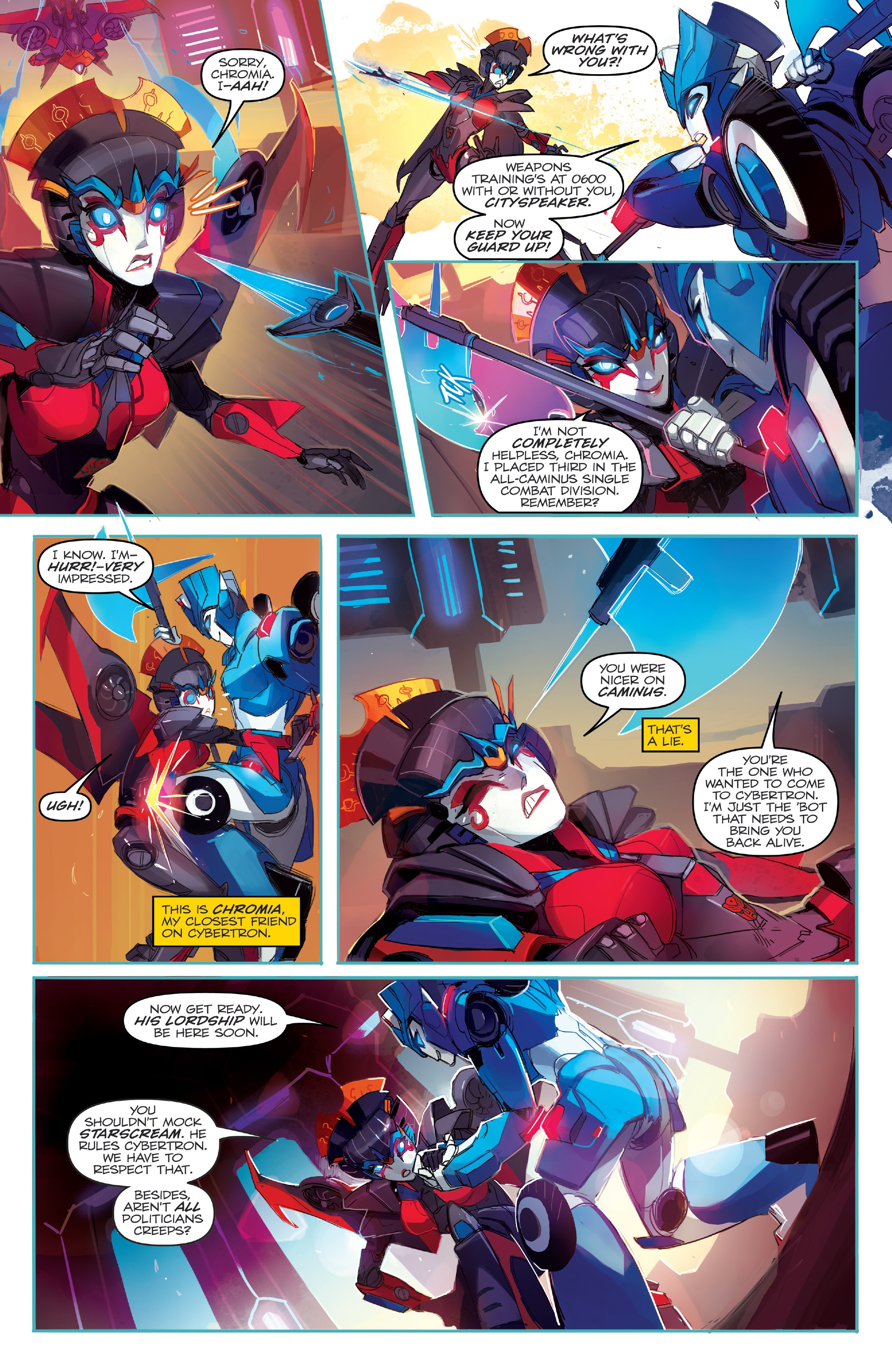 The Transformers Windblade: The Last City (2018) issue TPB - Page 8