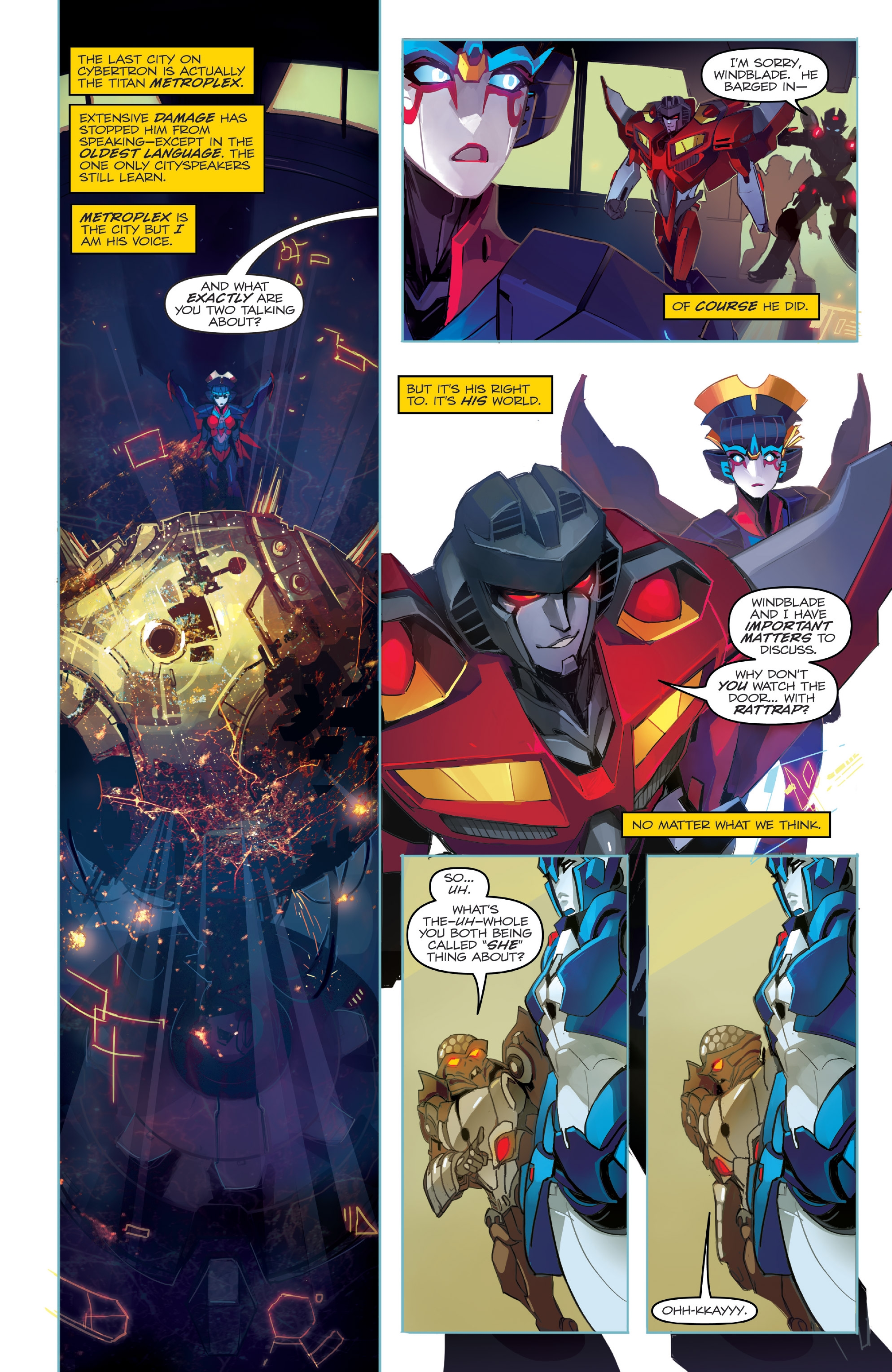 The Transformers Windblade: The Last City (2018) issue TPB - Page 9