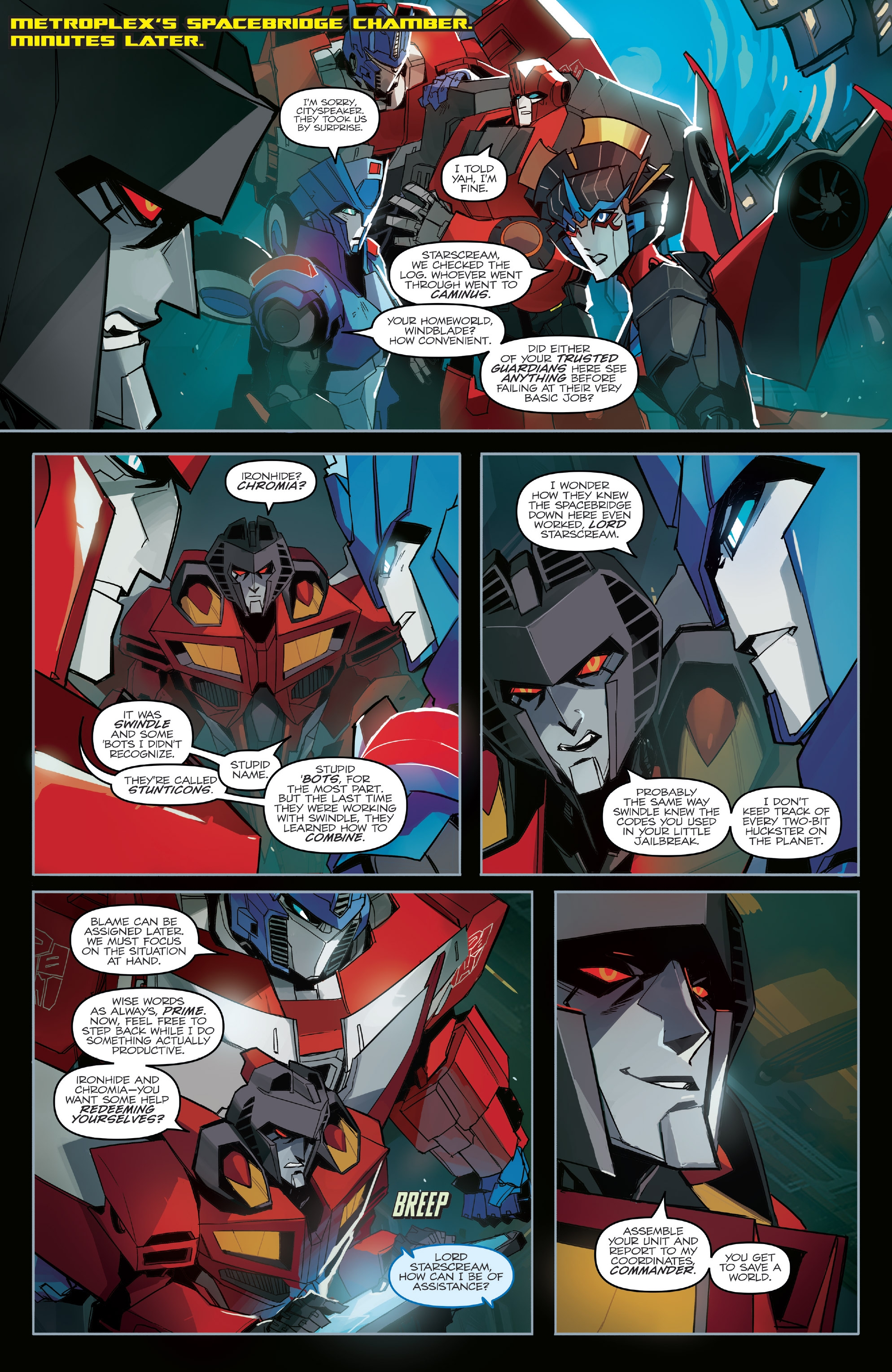 The Transformers Windblade: The Last City (2018) issue TPB - Page 108