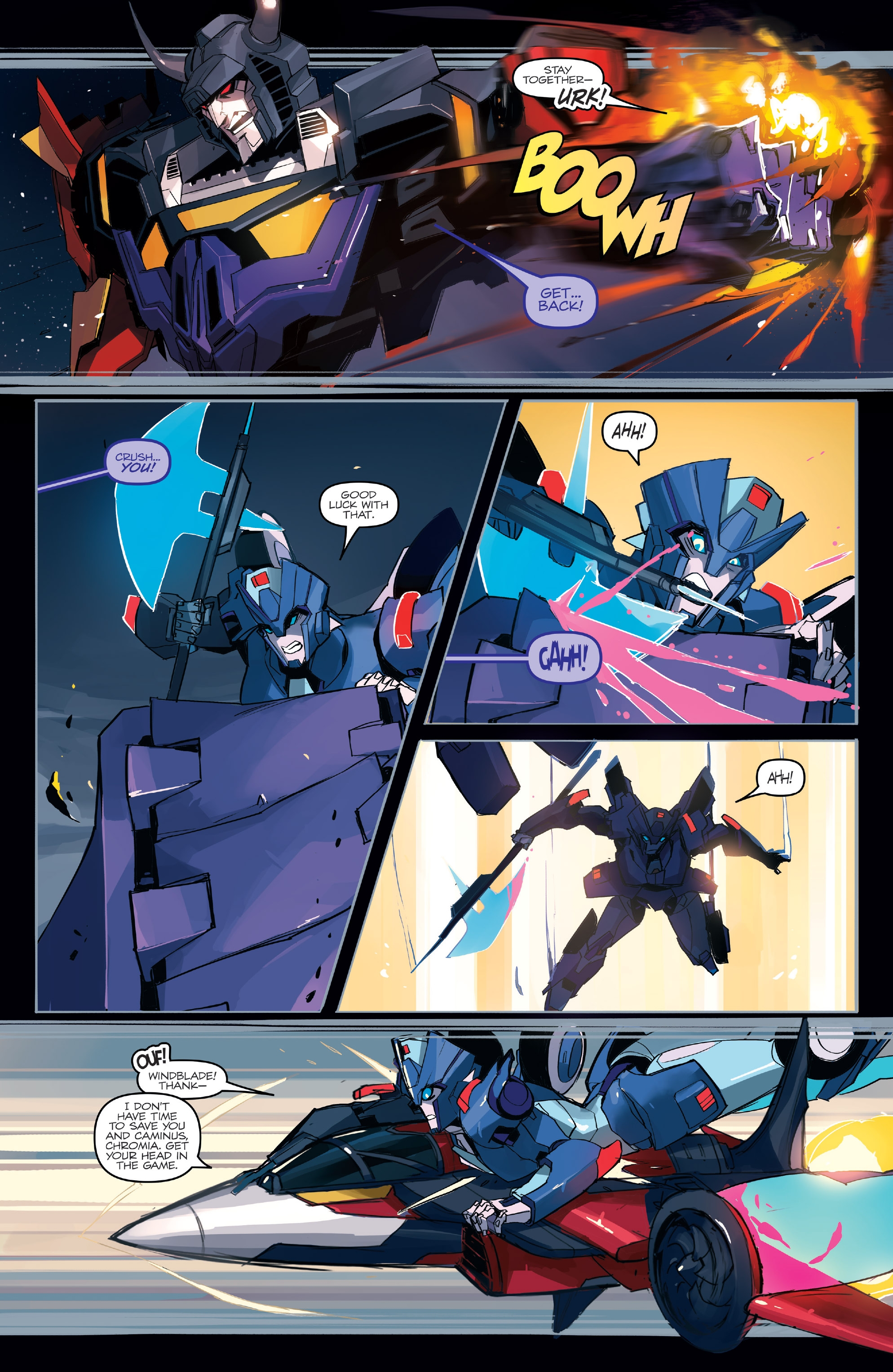 The Transformers Windblade: The Last City (2018) issue TPB - Page 112