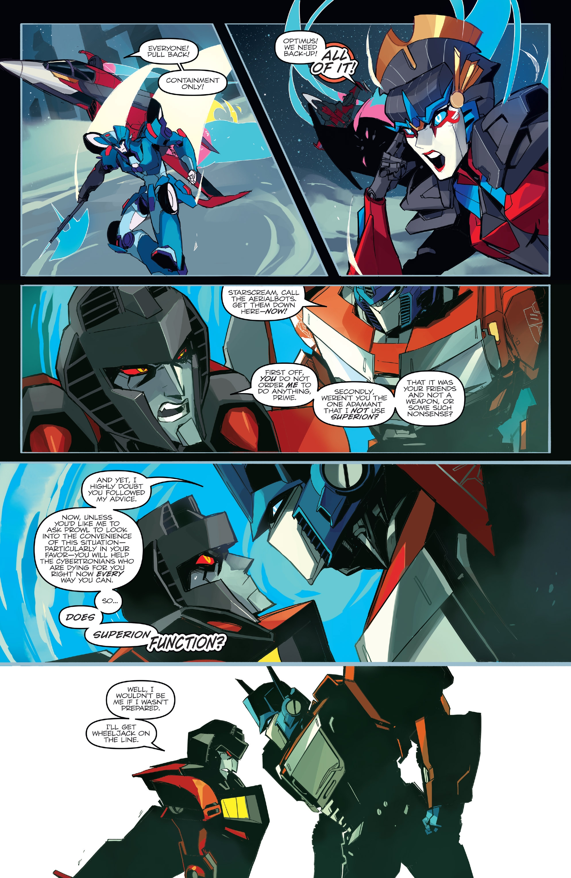 The Transformers Windblade: The Last City (2018) issue TPB - Page 113